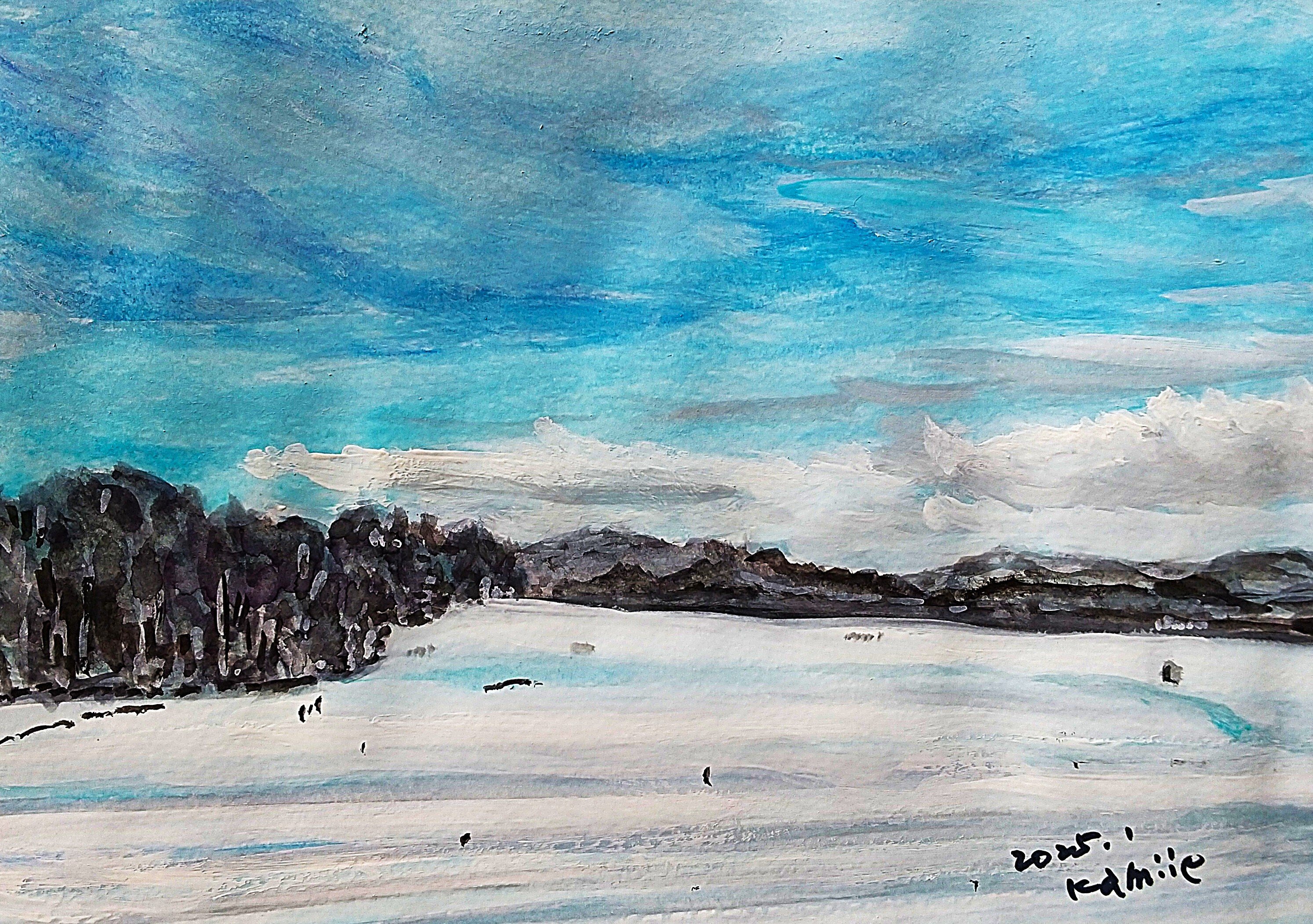 冬の空10(剣淵町)｜北海道の熊おやじ〜北海道の179市町村の歴史と観光