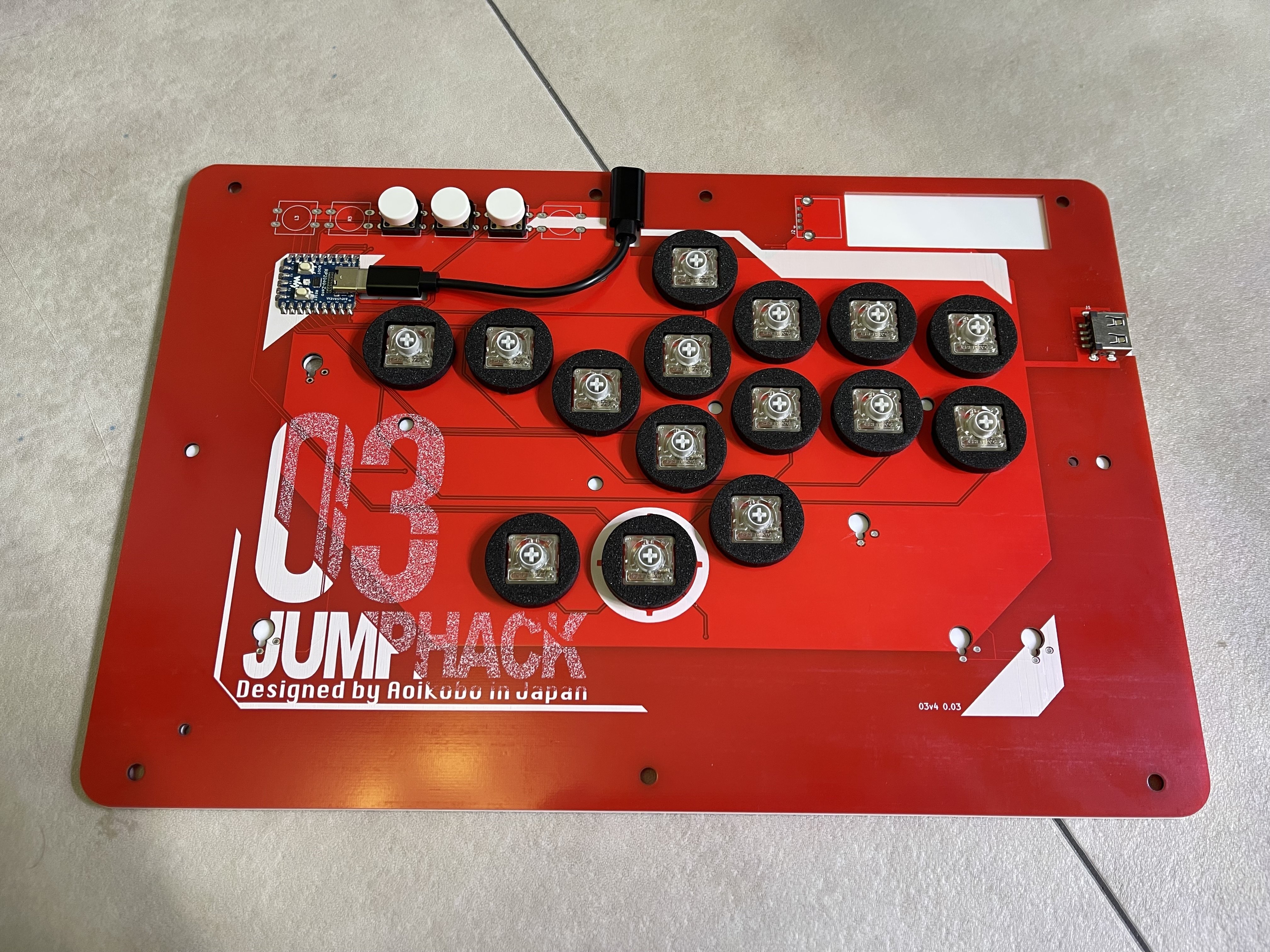 碧井工房JumpHack03（第3世代）自作キット組み立て方法（2025年1