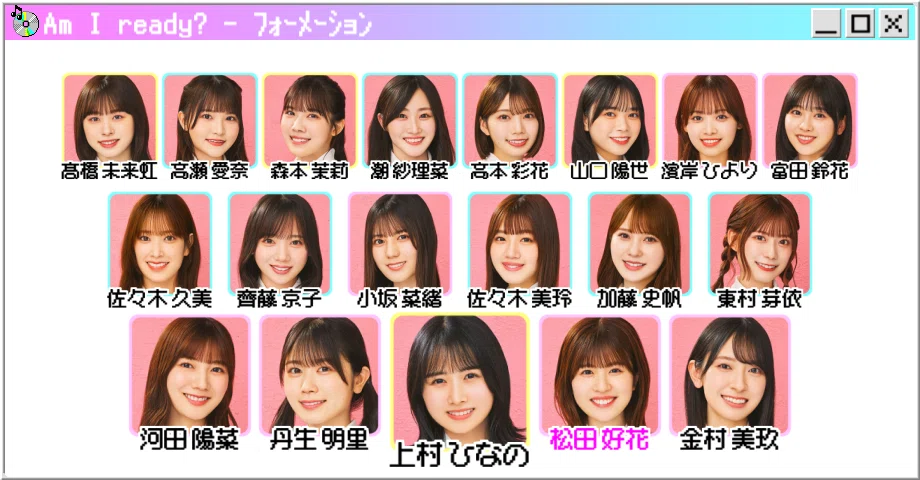 日向坂46と松田好花さんの活動の歴史をまとめてみました。（2015➡2025