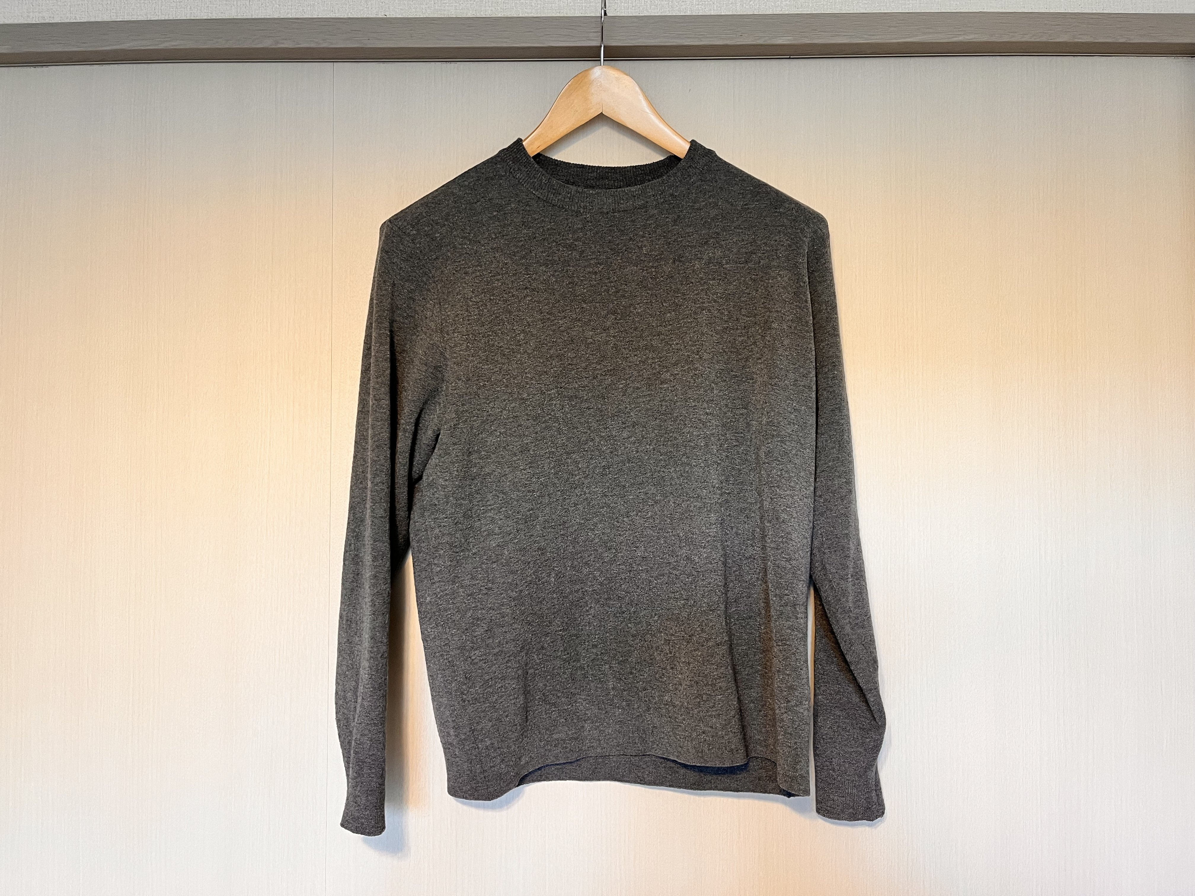 YAECA CONTEMPO の2way Knit Sweater【着る】｜nuukiruaruku