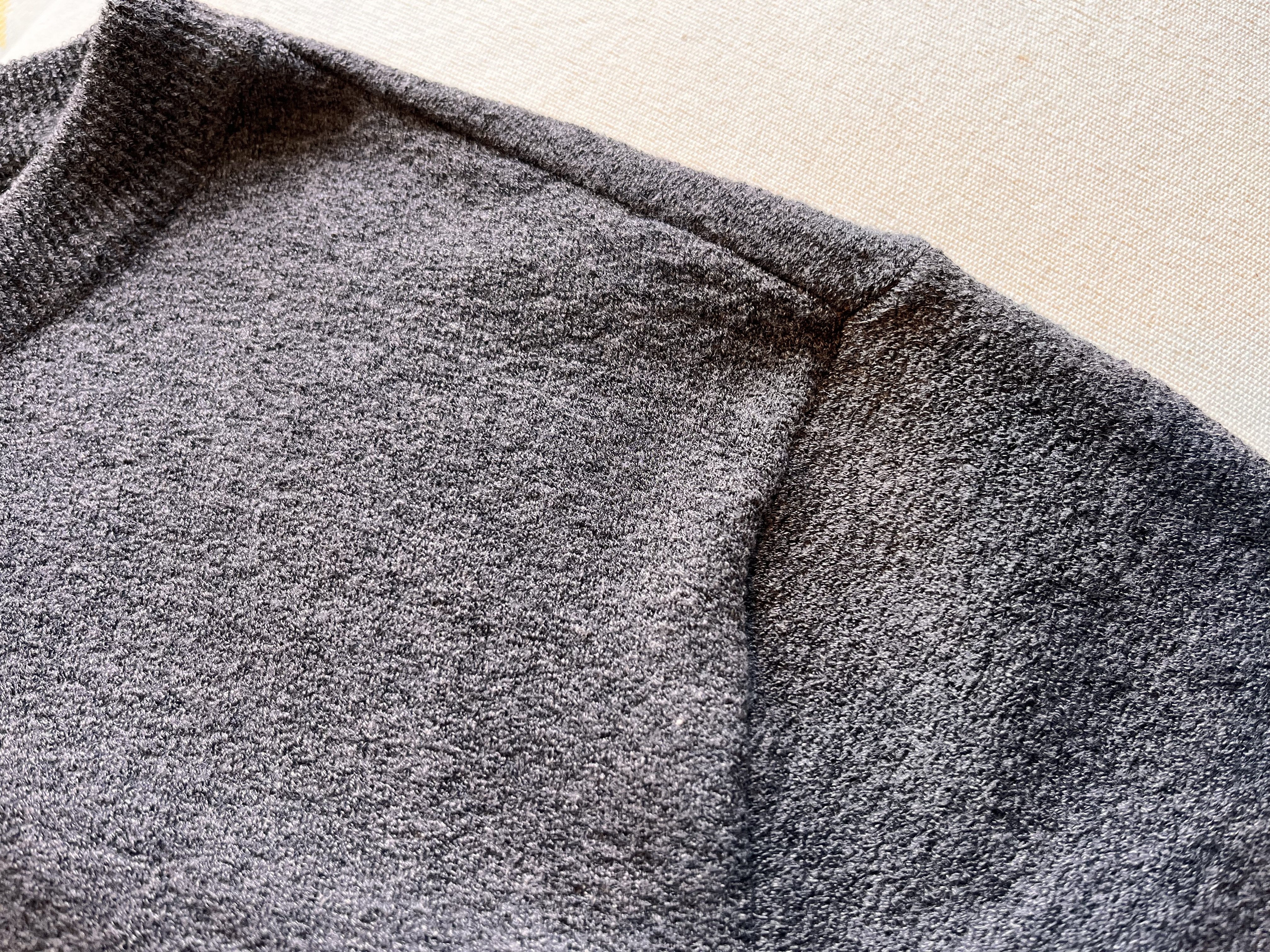 YAECA CONTEMPO の2way Knit Sweater【着る】｜nuukiruaruku