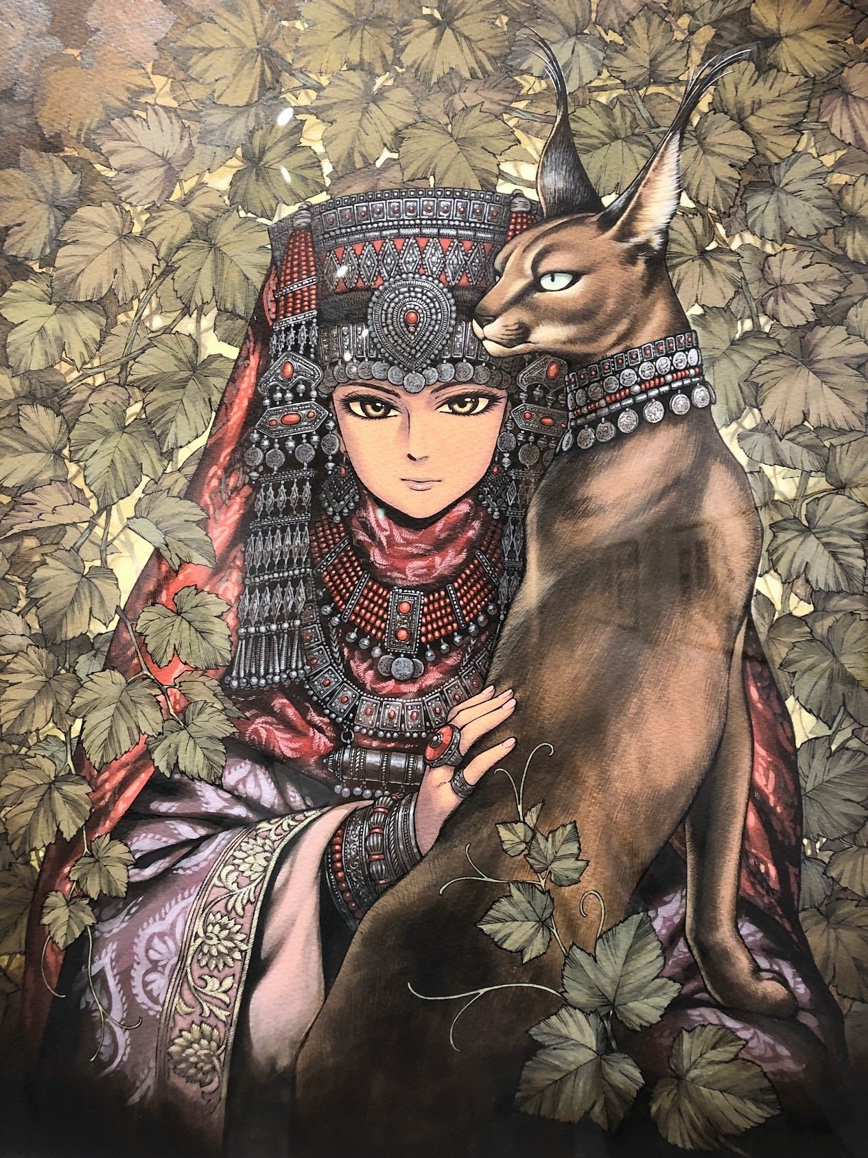 森薫と入江亜季展」 生原稿に大満足。｜ういうい