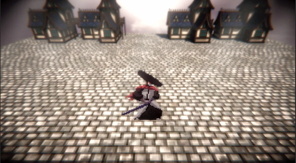 Unity White 4 Created HD-2D style graphics in Unity|ルミナ・ス