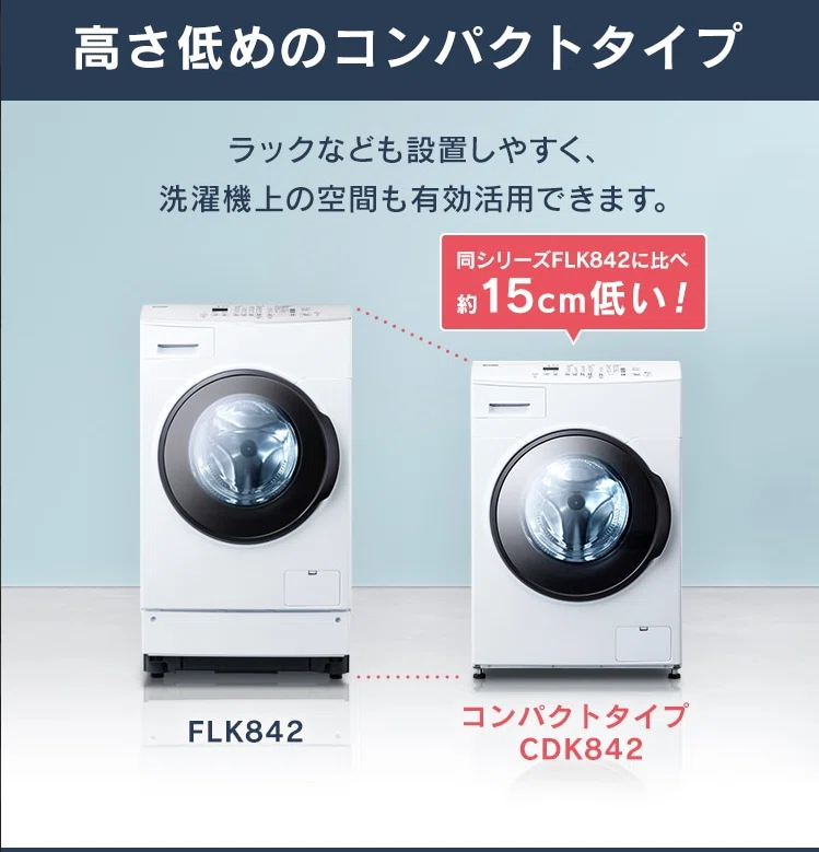 アイリスオーヤマの格安ドラム式洗濯機CDK842。買ってはいけないのか アイリスオーヤマの格安ドラム式洗濯機CDK842。買ってはいけないのか