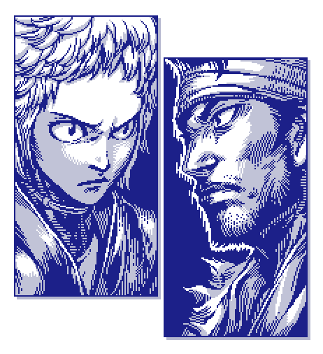 ドット絵】顔グラフィックを作ってみる｜森田／イクシール