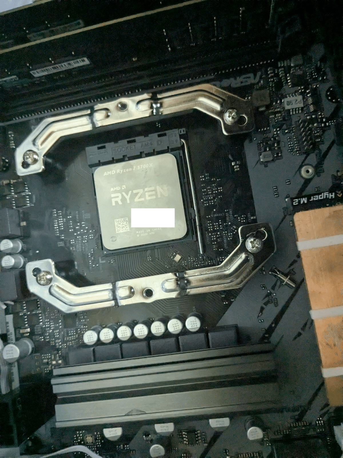 CPU交換】Ryzen5-5600G→Ryzen7-5700Xへの交換(すっぽん回避 CPU交換】Ryzen5-5600G→Ryzen7-5700Xへの交換(すっぽん回避