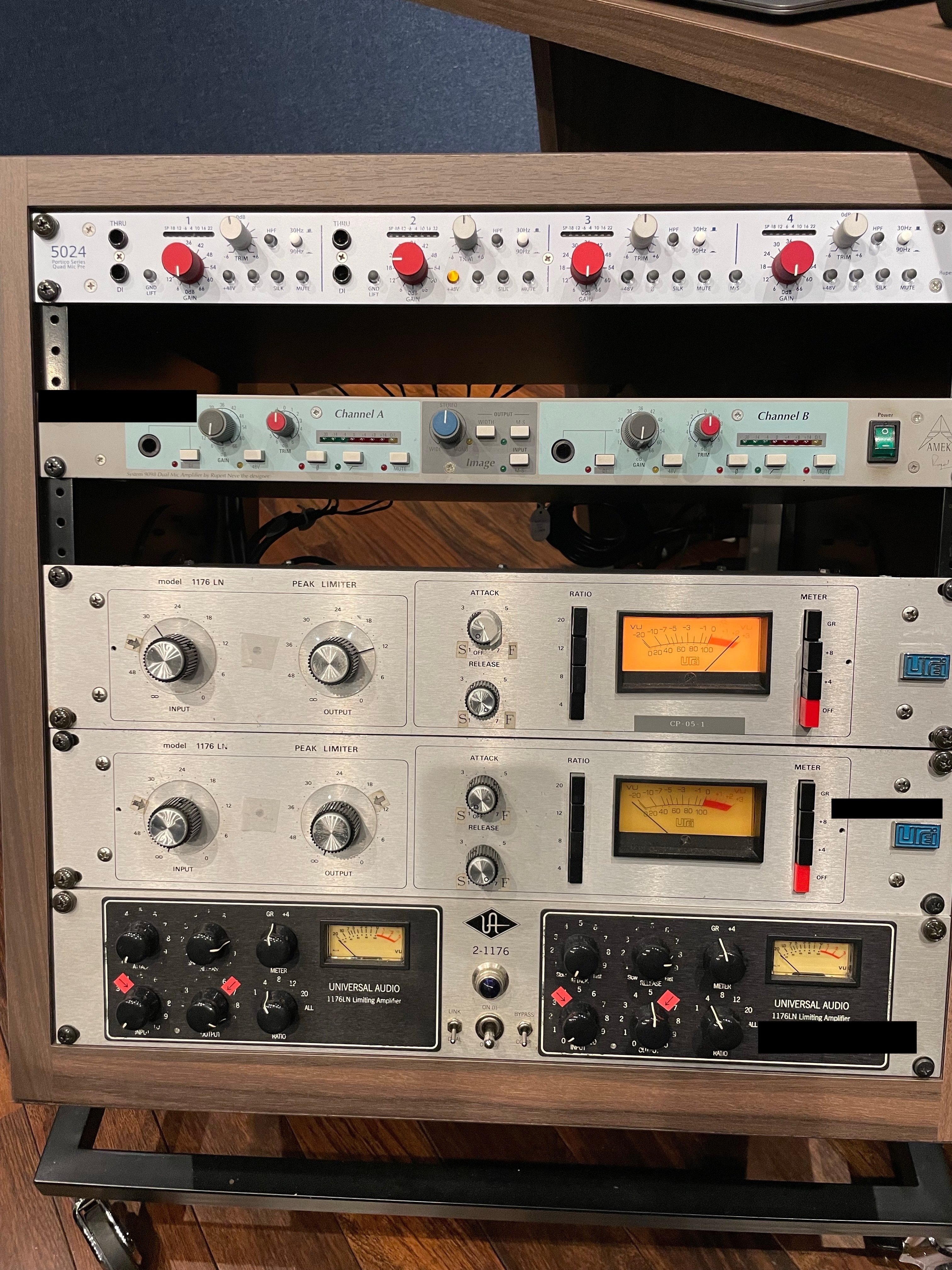 実機の1176（Universal Audio)のマニュアルを真面目に読んでみる