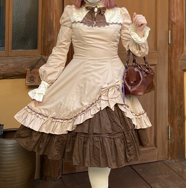 メアリーマグダレンプティフールドレスローズチョコ