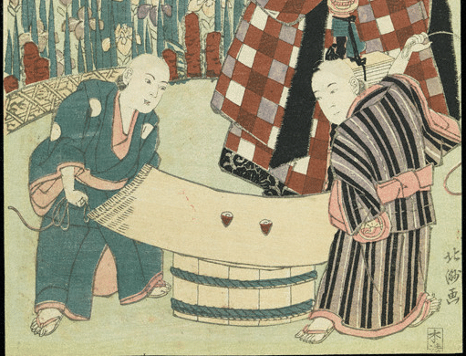 江戸時代のベーゴマはどうやってまわしてたの？（ベーゴマ考105