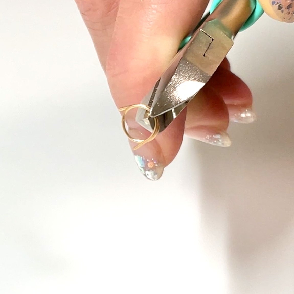 梅の花_ワイヤーとレジンで作るアクセサリー｜mijinko_factory