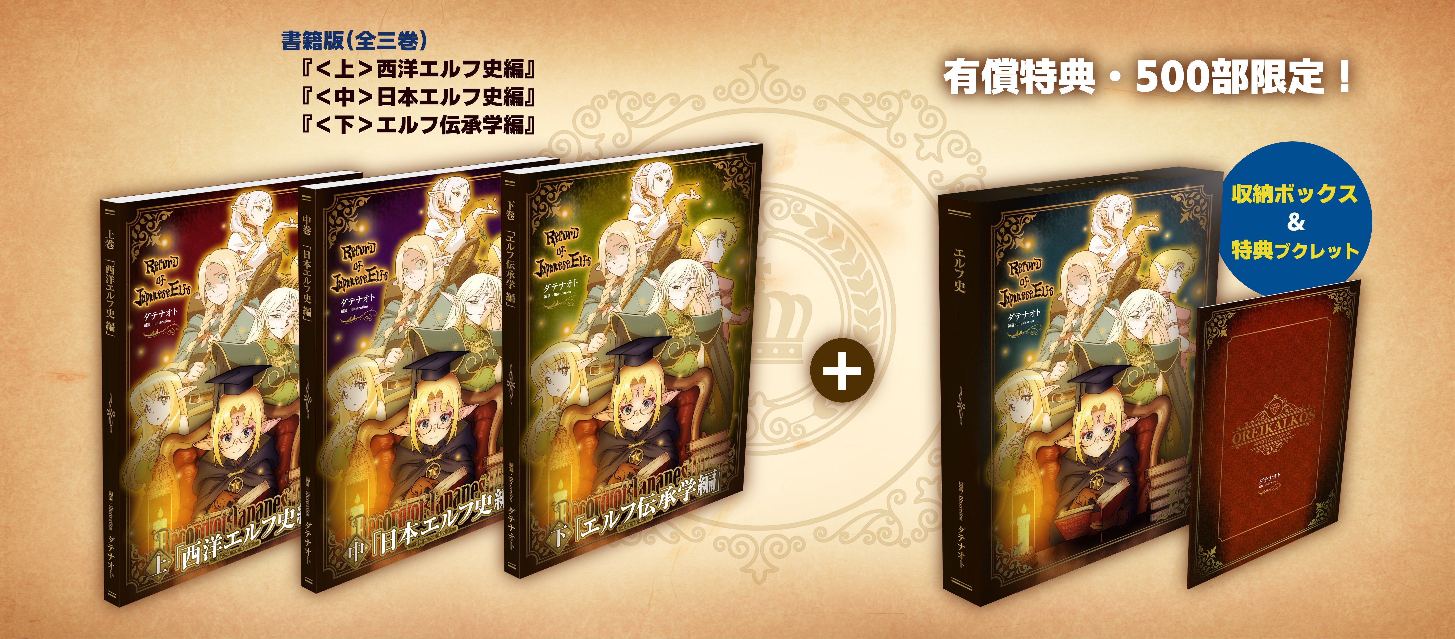 同人誌「エルフ史」誕生物語｜下粋道管理局：ダテ局長