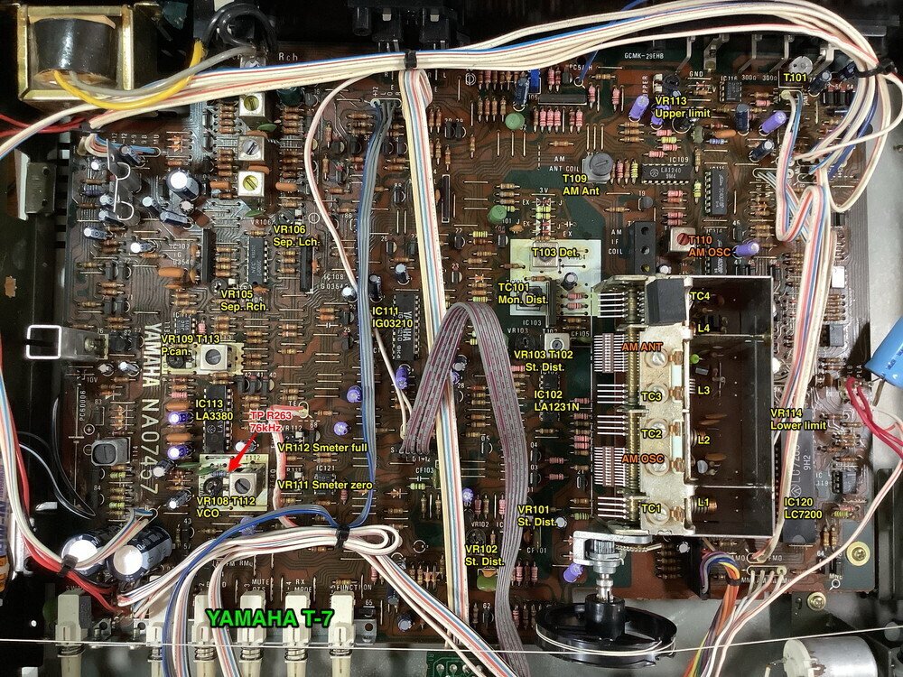 YAMAHA T-7 修理調整記録6｜BLUESS Laboratory
