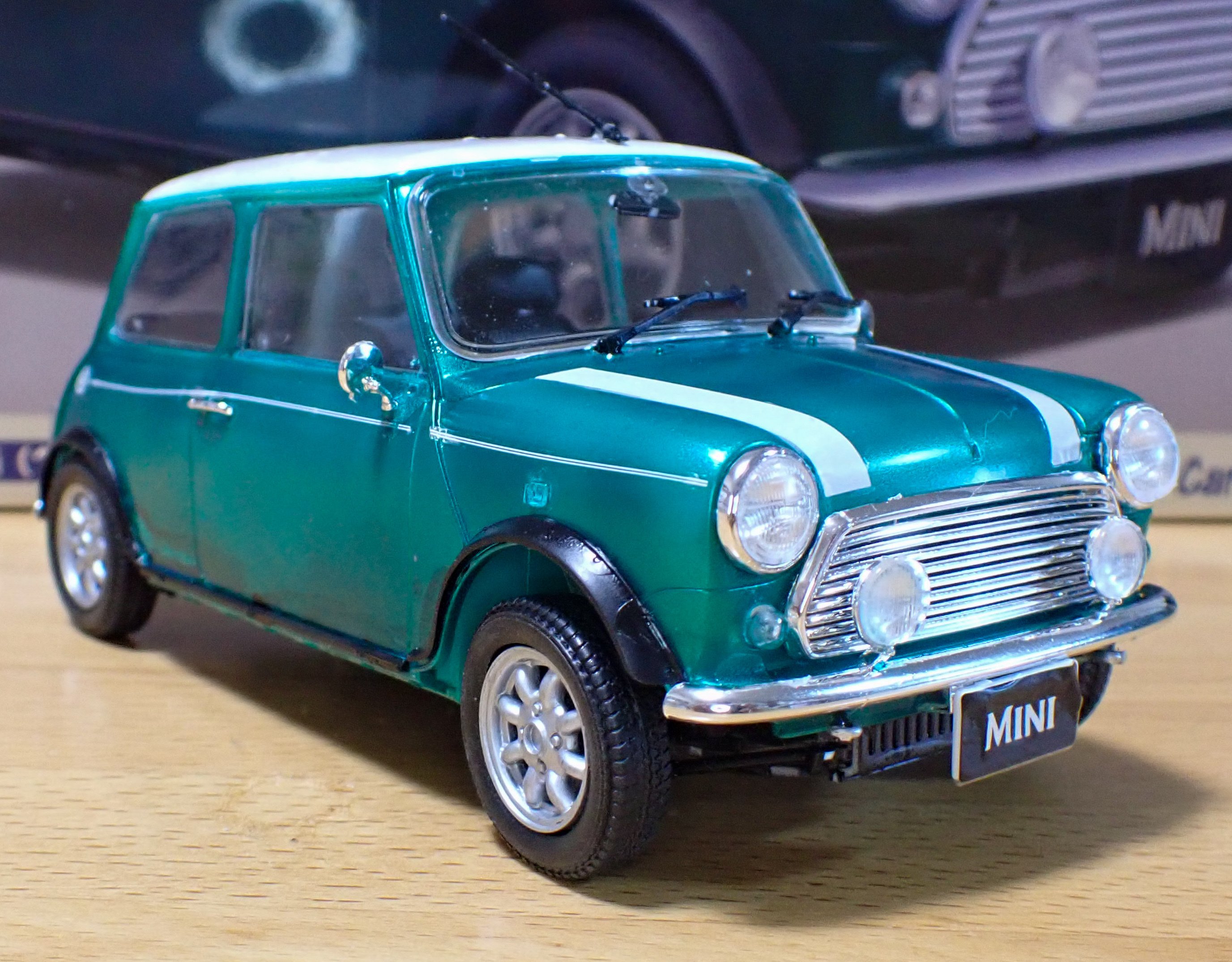 ミニ・クーパーのプラモデル製作|セるしうす ミニ・クーパーのプラモデル製作|セるしうす