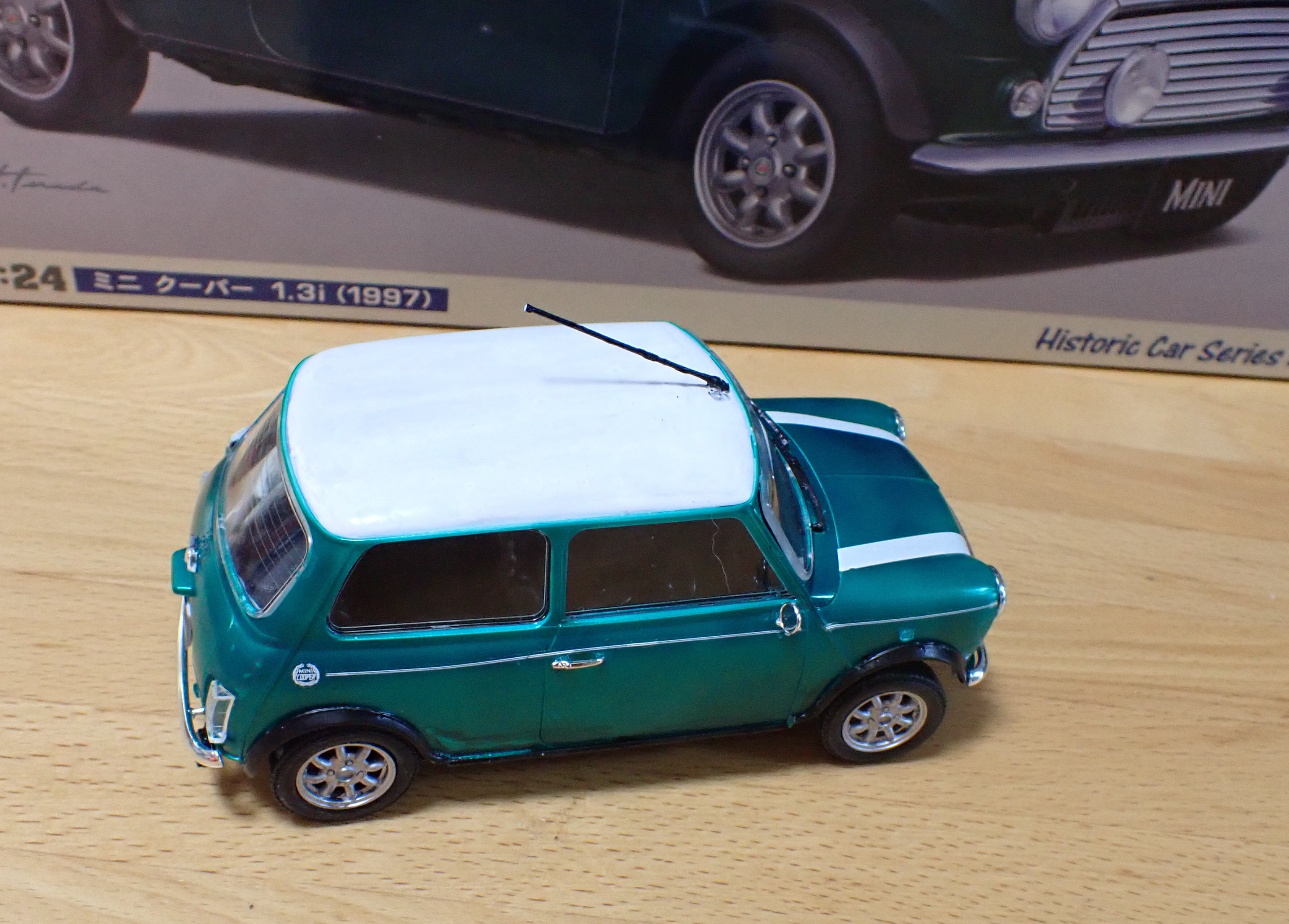 ミニ・クーパーのプラモデル製作|セるしうす ミニ・クーパーのプラモデル製作|セるしうす