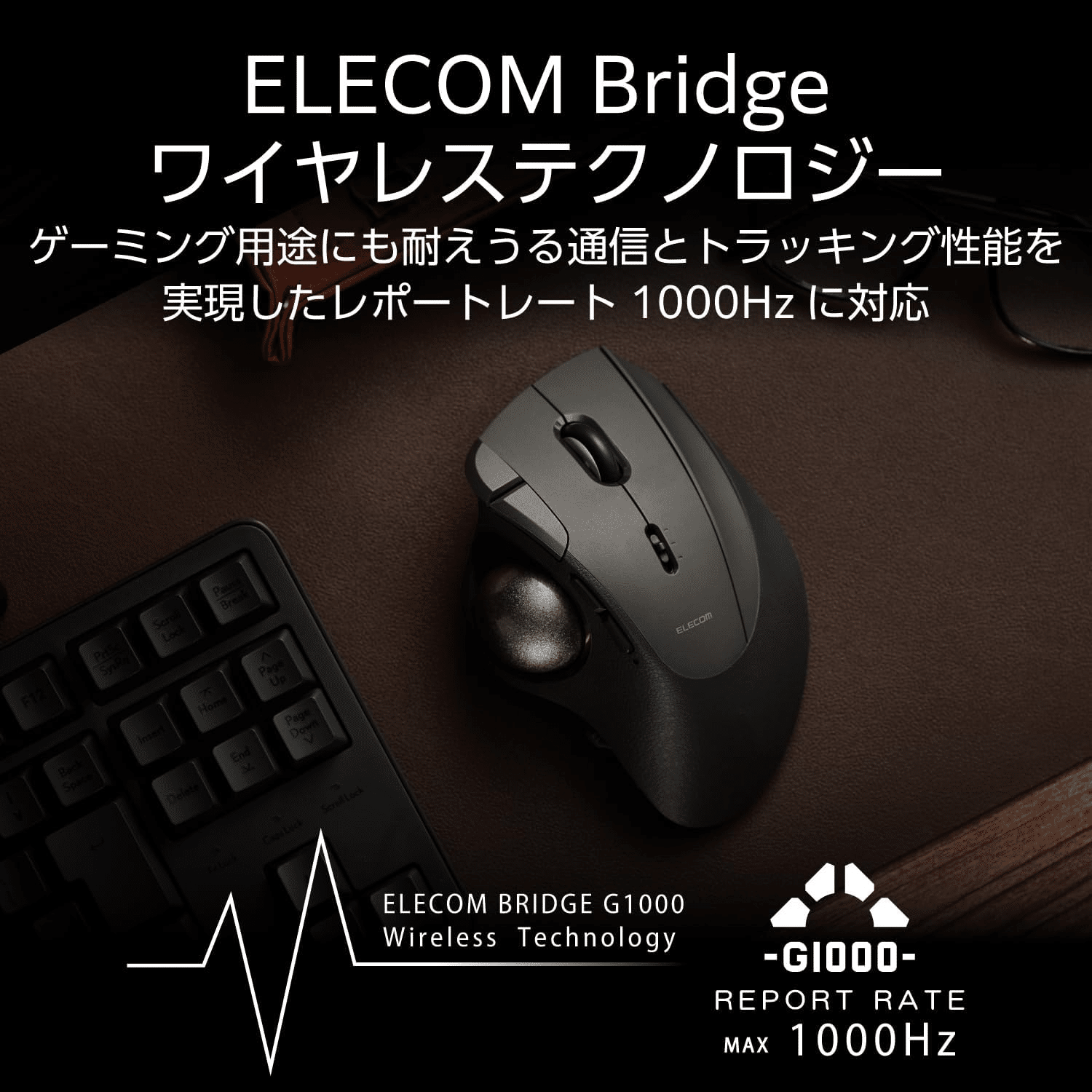 新感覚】ELECOM トラックボールマウス IST ベアリング版レビュー