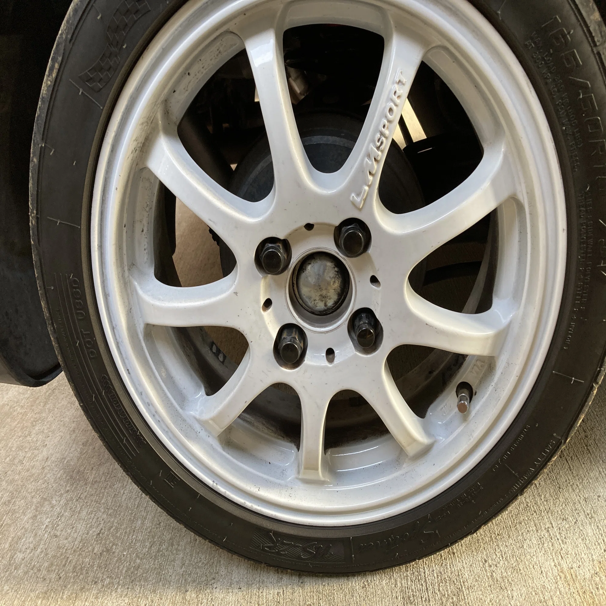 あずきコペン】RAYS VOLKRACING TE37 14インチ6J ＋38[196,981km]｜＠由貴