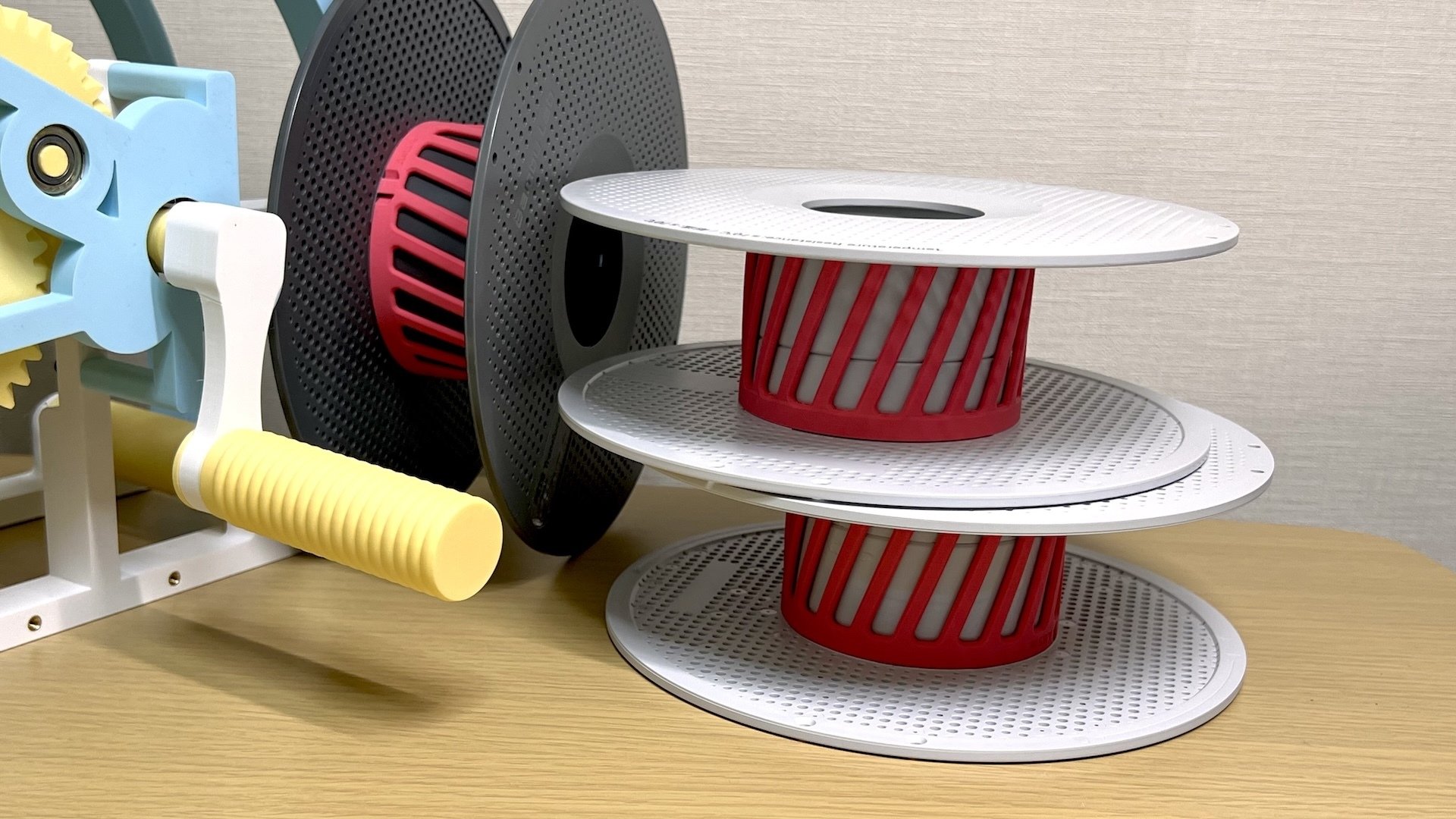 FILAMENT　フィラメント　フィルローラー フィラメント巻き直し機、V-Spoolerを作ってみた｜はやしたろう