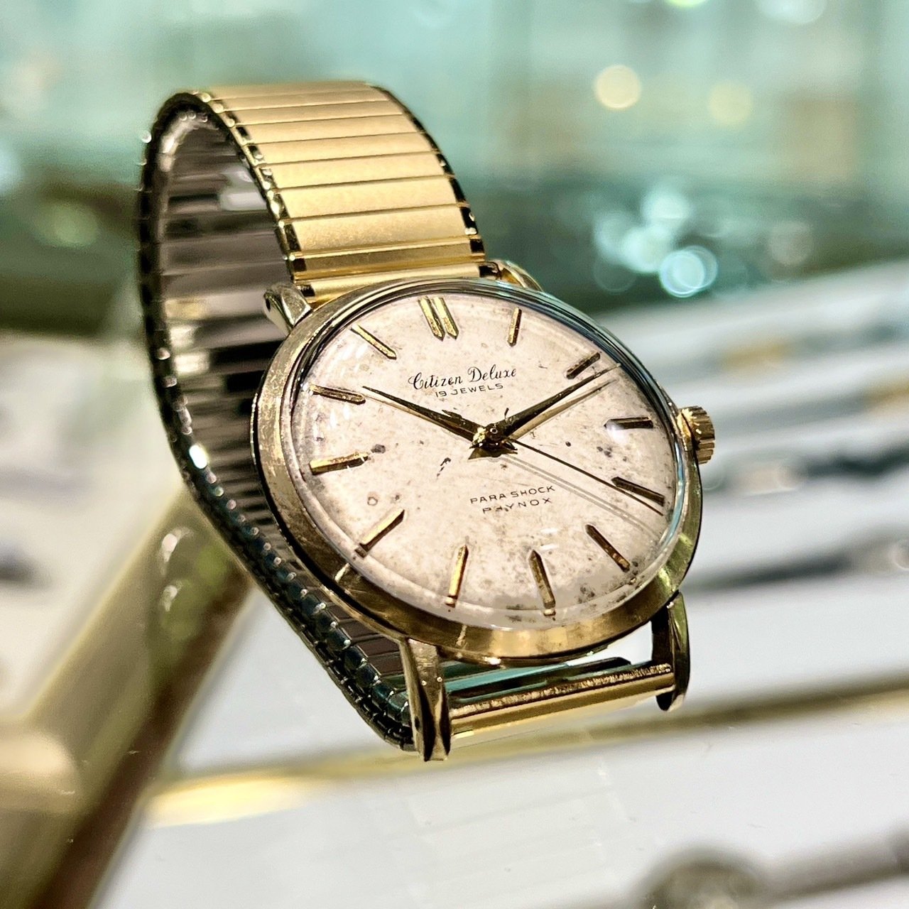 CITIZEN シチズン デラックス アンティーク 3針 メンズ 腕時計