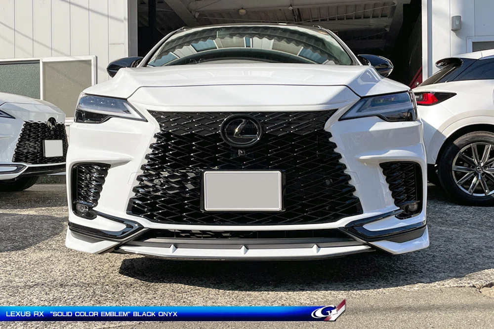 グラファイトブラック引き取り可 新車 納車前取り外し RX500H 前後バンパー RX500hです。前後エンブレム交換のご用命でした♬｜Grazio&Co.社長日記2.0