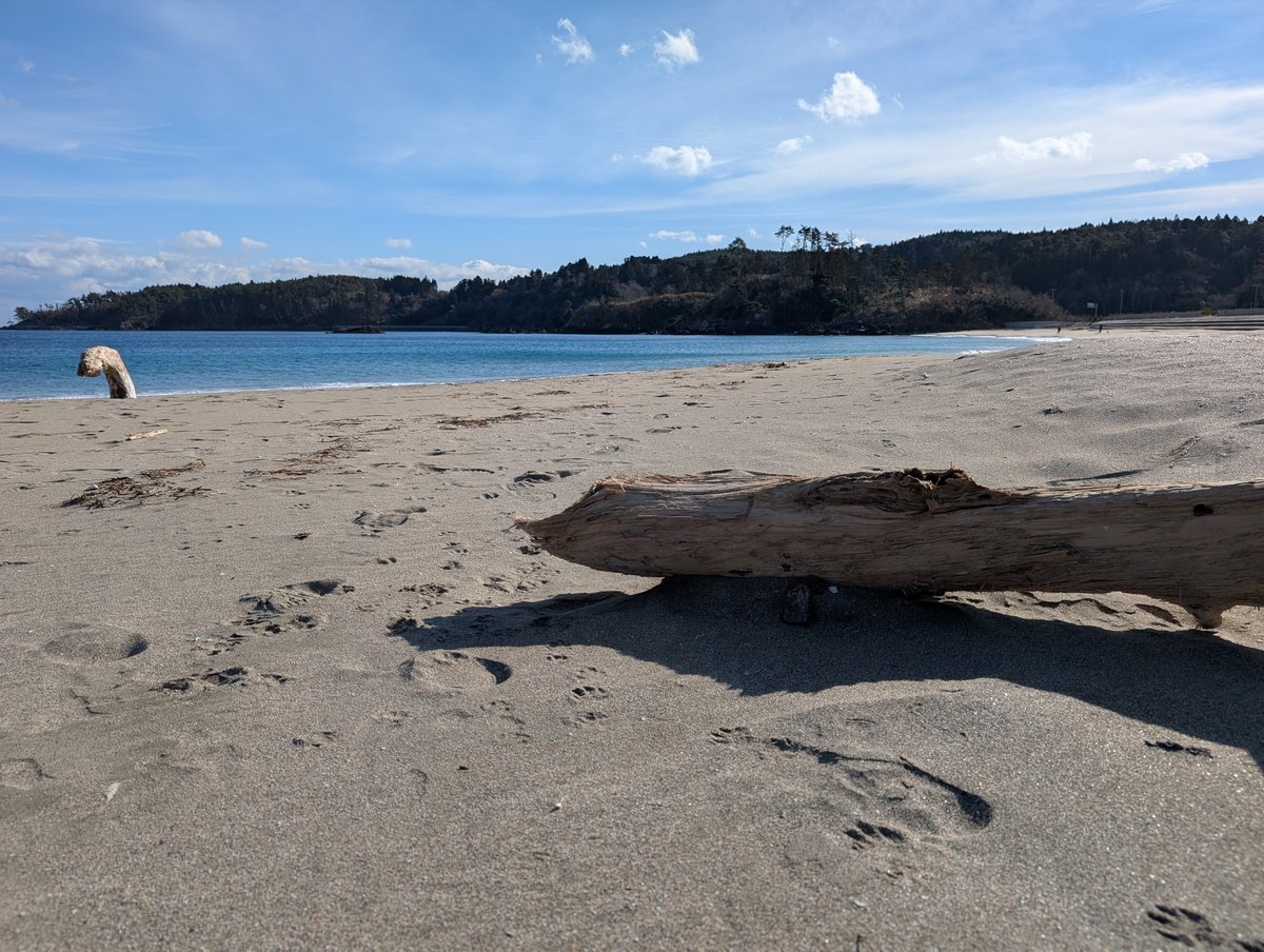 映画「サンセット・サンライズ」のロケ地マップを見ながら宮城県気仙沼  