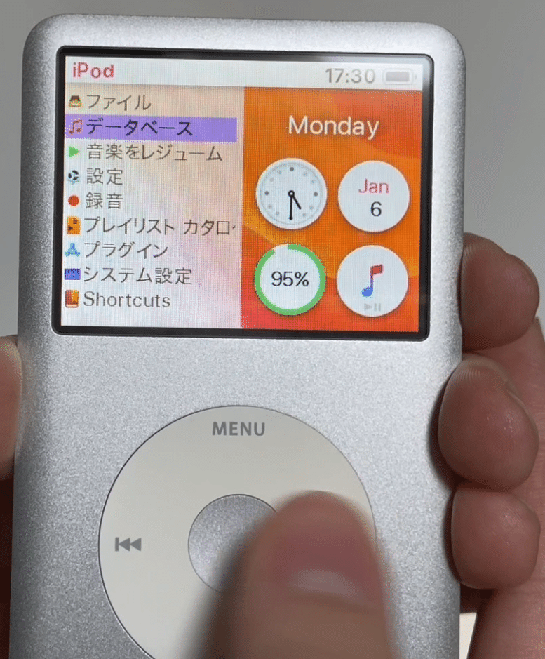 ジャンクのiPodClassicを直そうね ~iPodClassic(第六世代)80GB ジャンクのiPodClassicを直そうね ~iPodClassic(第六世代)80GB