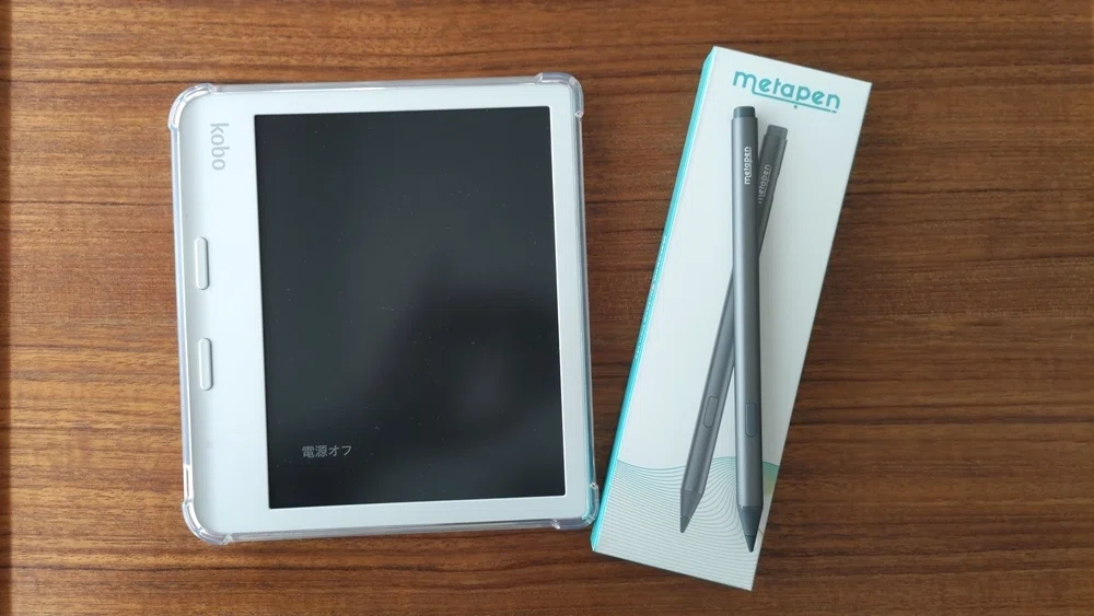 kobo sage 電子書籍リーダー スタイラスペン(替え芯、電池)付き 