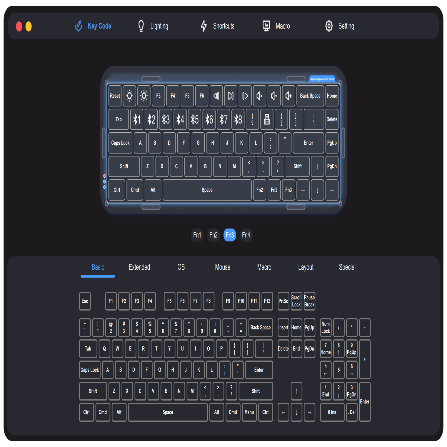 僕のMelgeek MOJO-68のキーマップ設定｜mudai.log