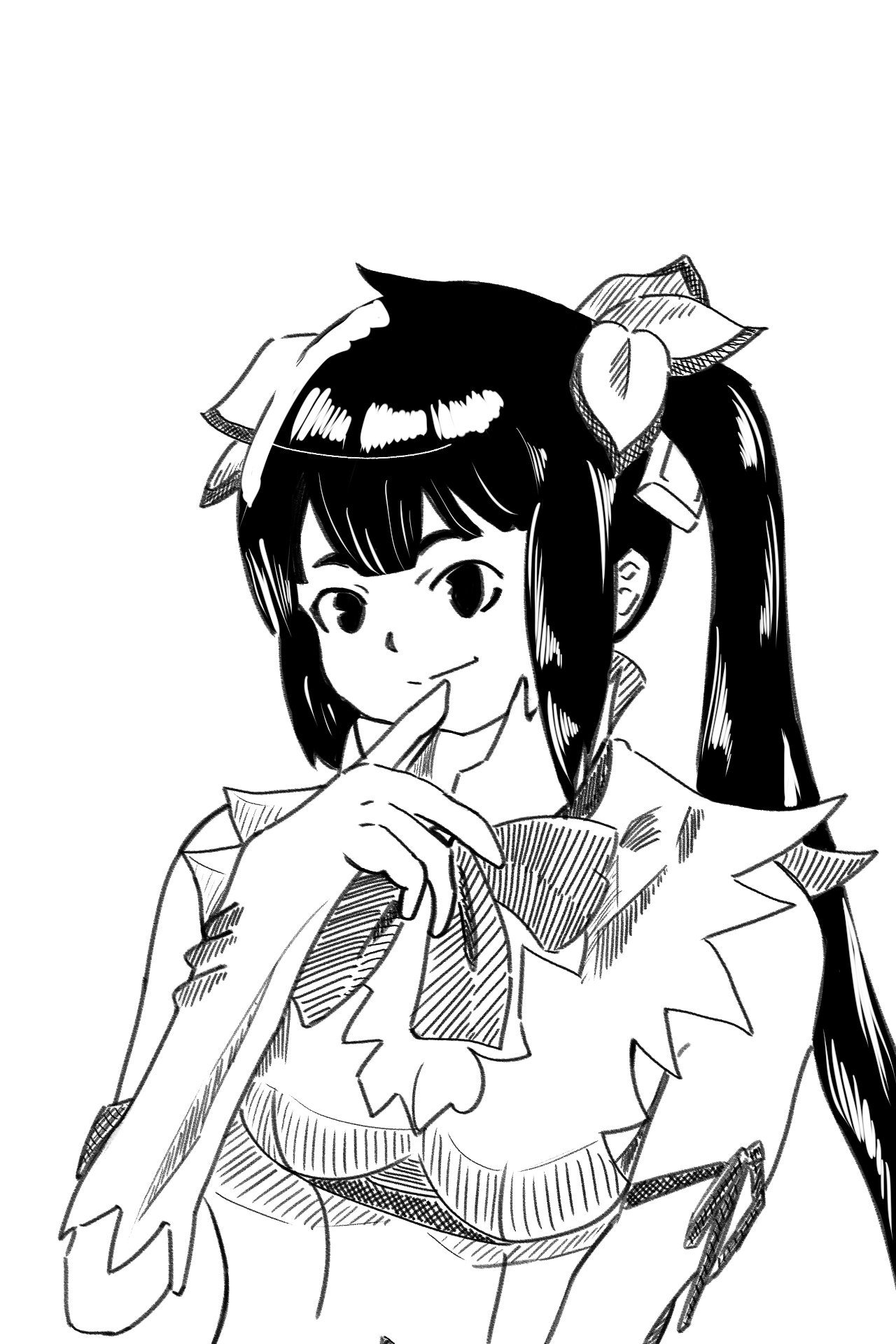 jaco先生著『モノクロイラストテクニック』を実践してみた｜冒険