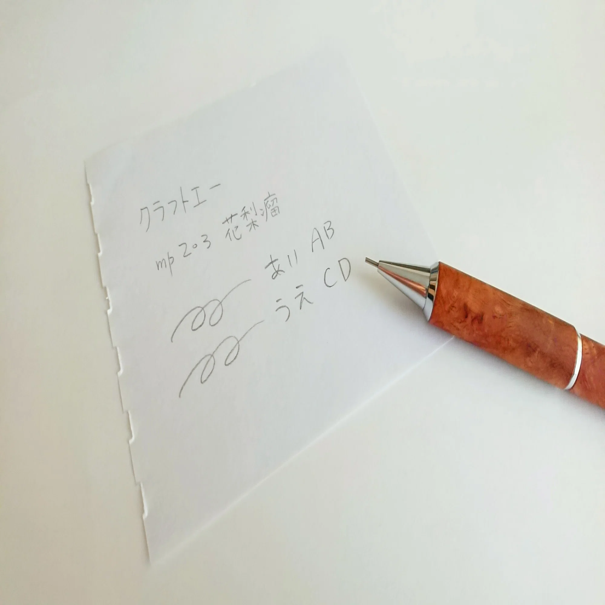 見た目&性能共に最高クラス「クラフトエー mp203 花梨瘤」｜ilo