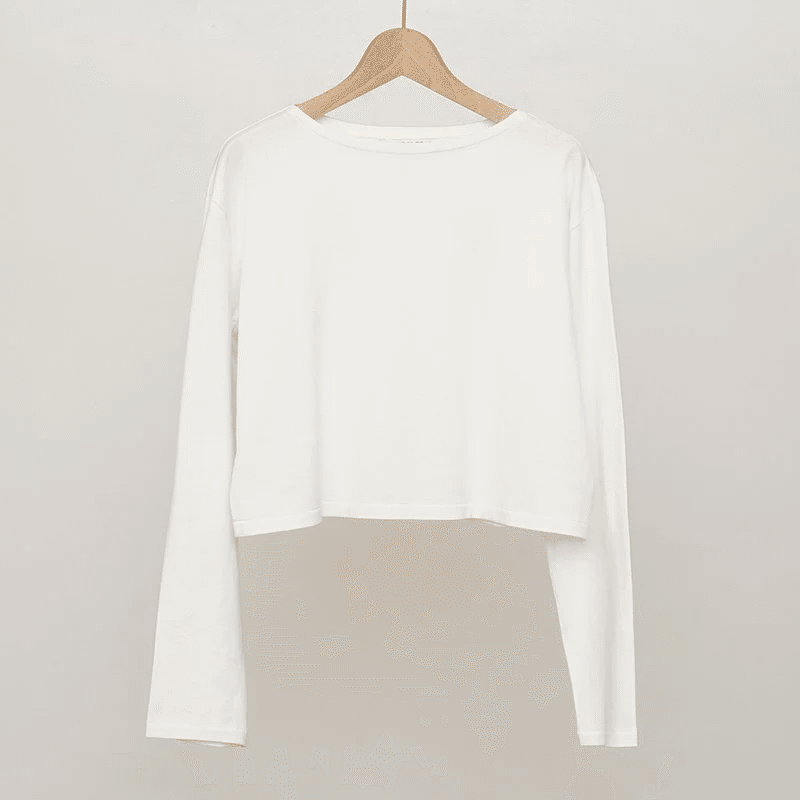 AURALEE】人気トップスPIMA COTTON JERSEY BOAT NECK P/O