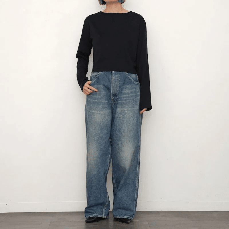 AURALEE COTTON JERSEY BOAT NECK P/O 3枚 AURALEE PIMA COTTON JERSEY BOAT NECK P/O – Chum!