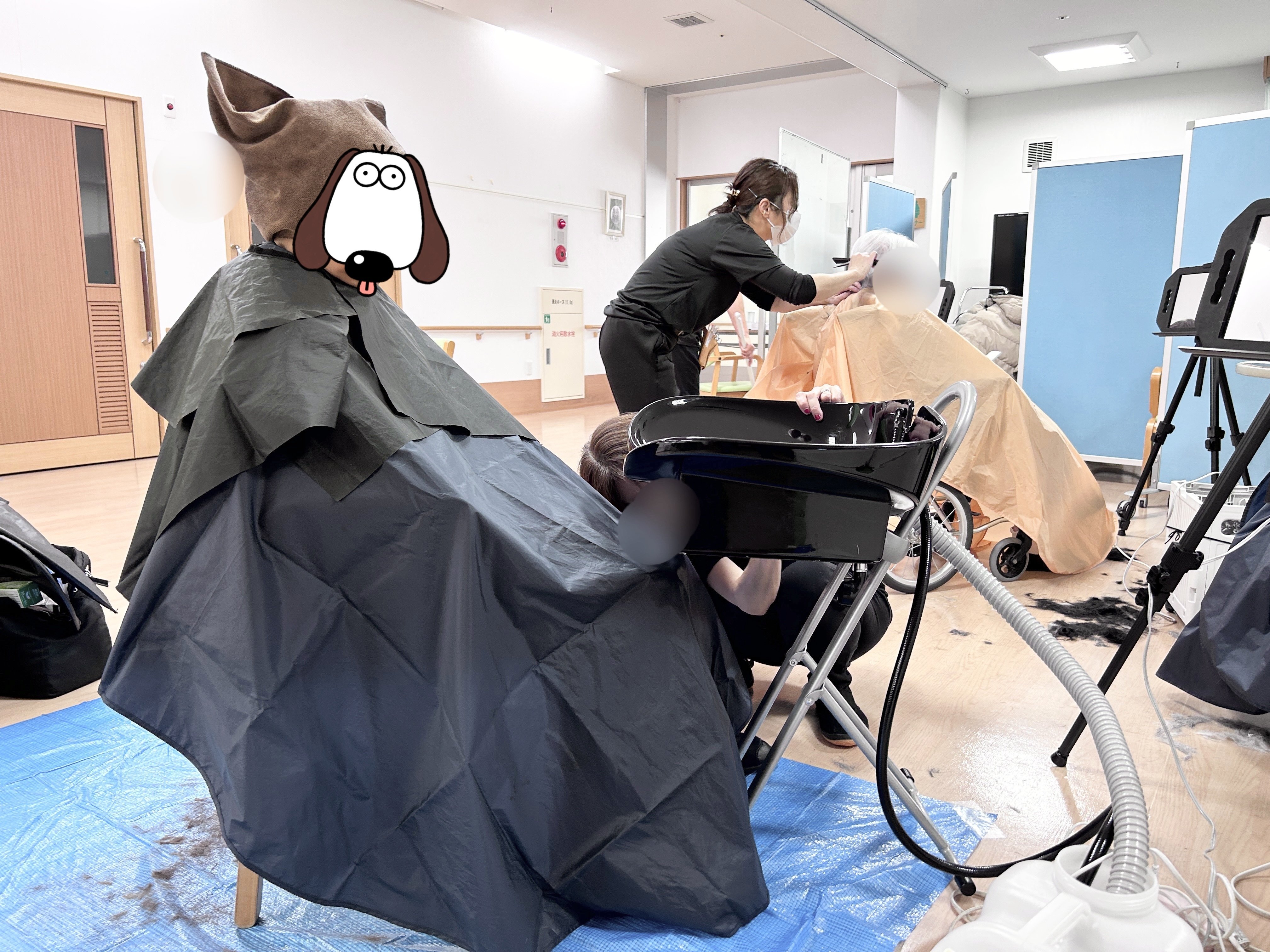 訪問理美容師として、施設での施術見学に行って来ました。｜浜松市