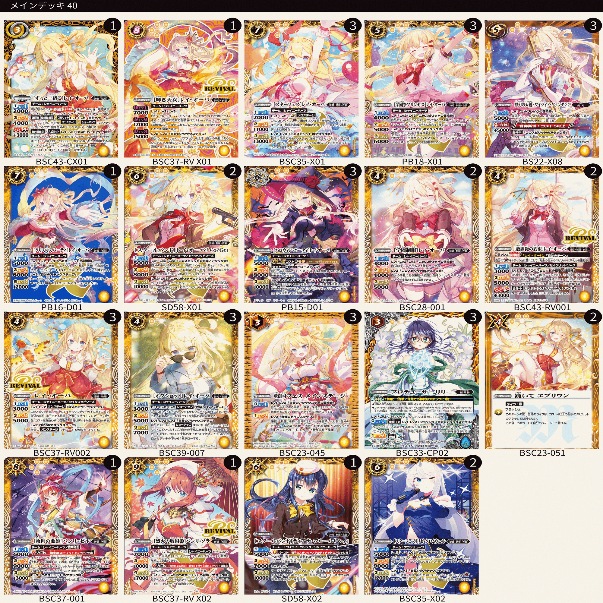 1番輝くアイドル!! レイ・オーバ｜廻零リリア