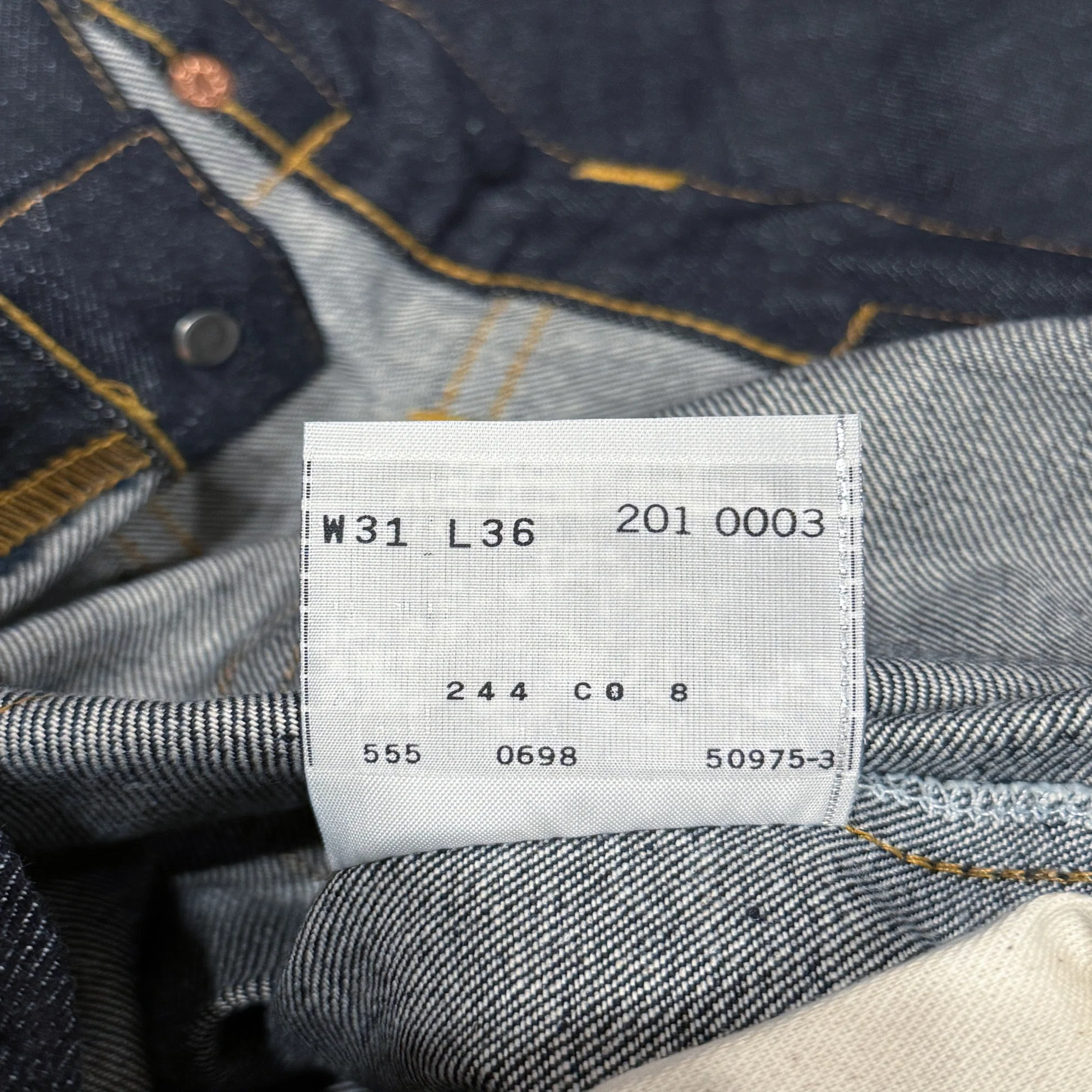 リーバイス506XX復刻（USA製）と201XXをリジッドから育てるぞ 