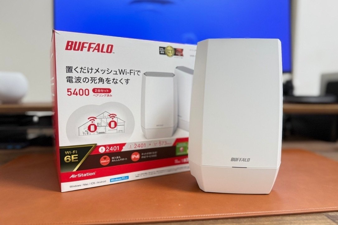BUFFALOメッシュWi-FiルーターWNR-5400XE6P/2S2台セット WNR-5400XE6P/2S : Wi-Fiルーター : AirStation | バッファロー