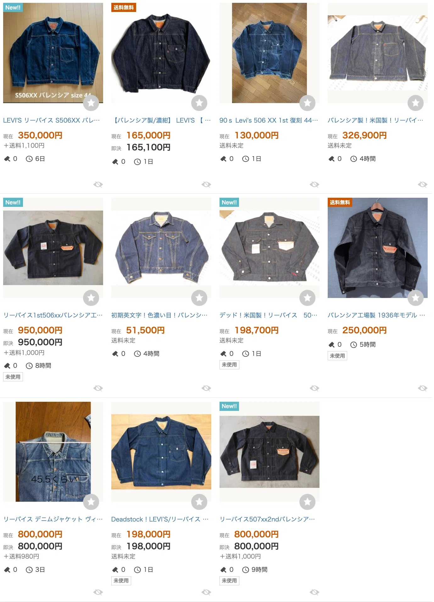 リーバイス506XX復刻（USA製）と201XXをリジッドから育てるぞ 