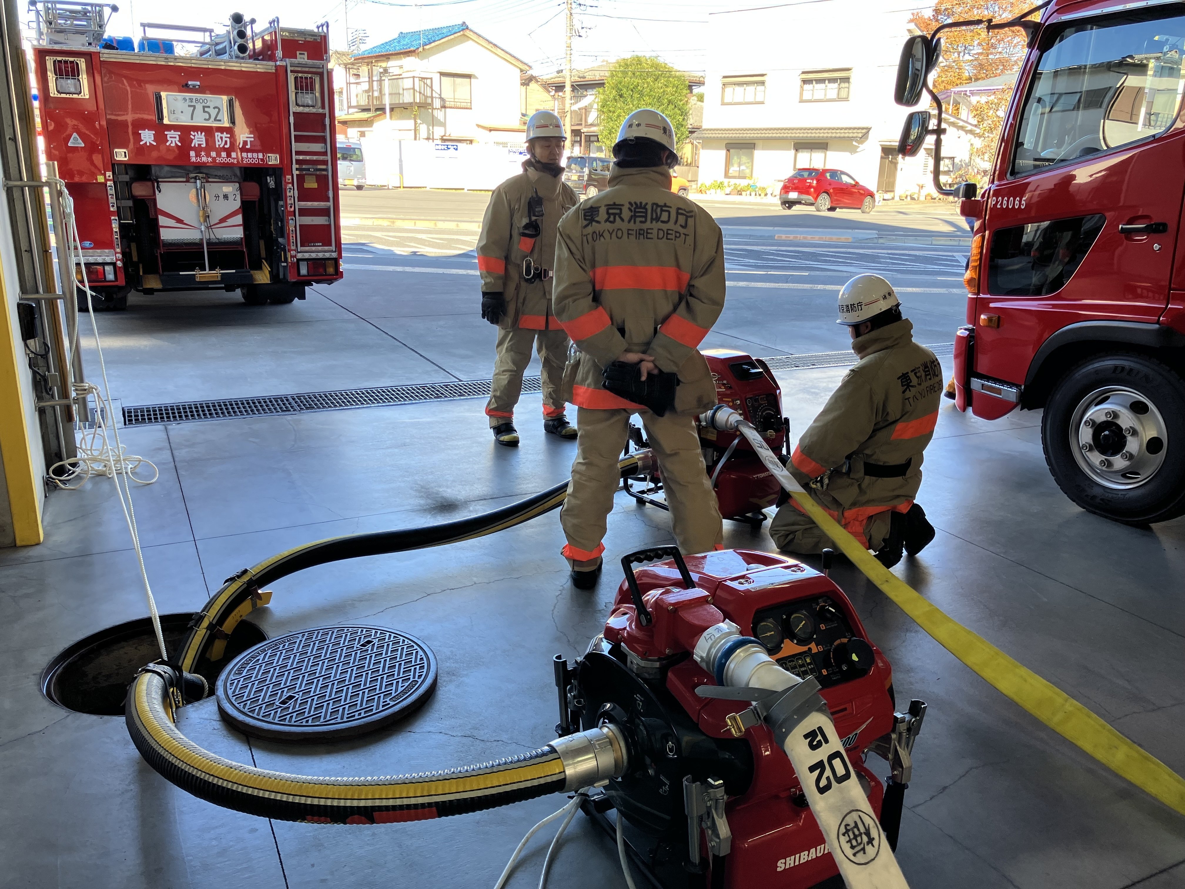 全職員動員！東京消防庁の総合震災消防訓練！府中市の訓練をリポート
