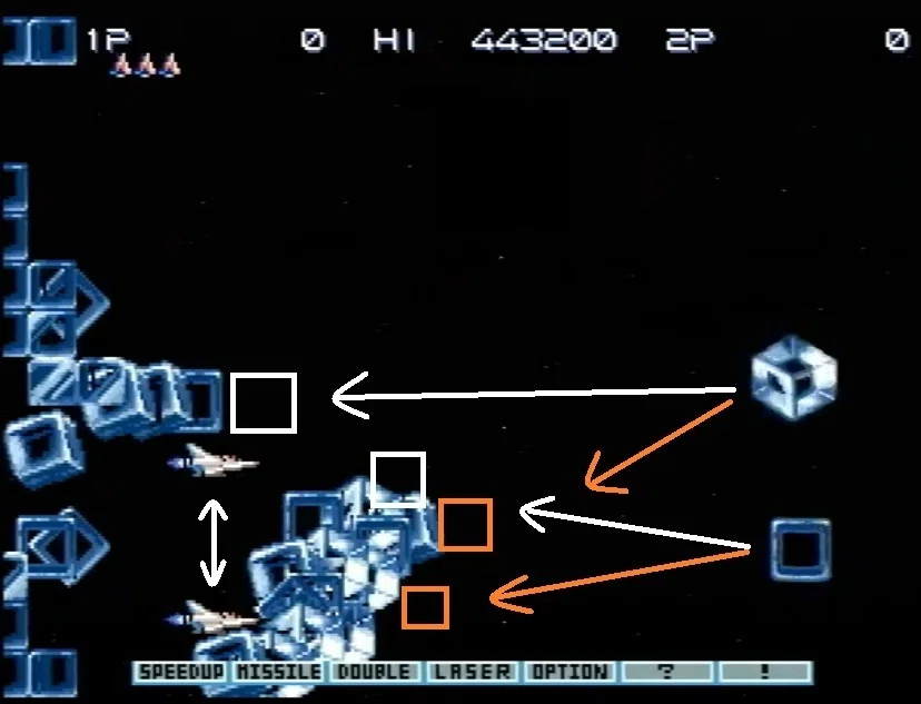 Gradius III Cube Strategy Memo: Turning Points and Counting Method ...