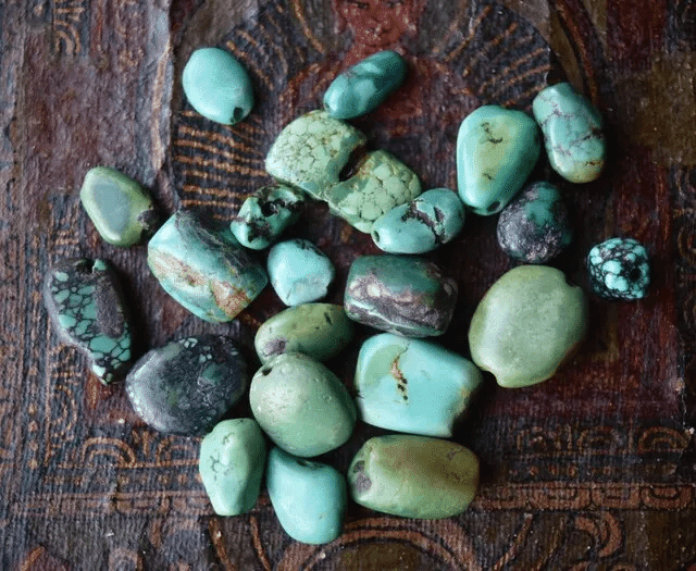 アンティークチベタンターコイズ レア トルコ石 ターコイズ チベタン