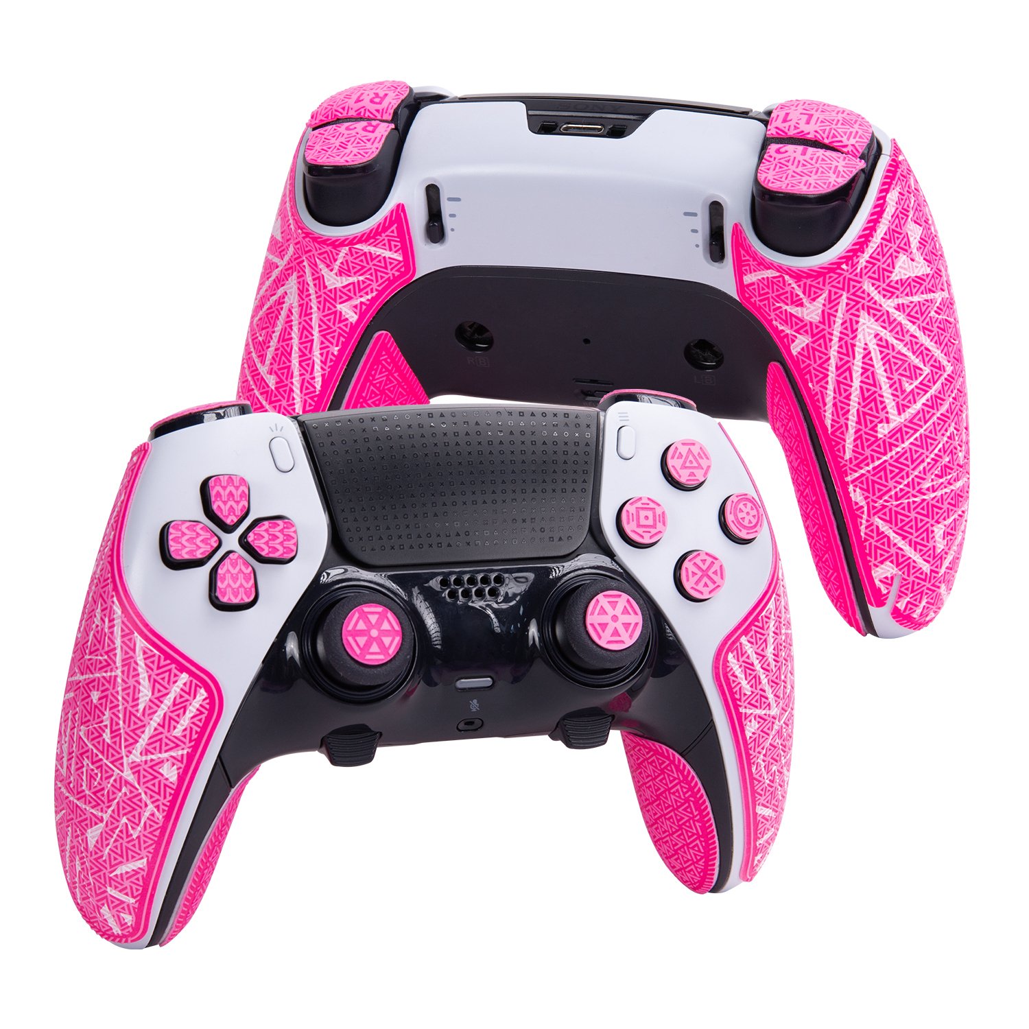 超可愛い PS5 EDGE ピンクコントローラーグリップ｜TALONGAMES