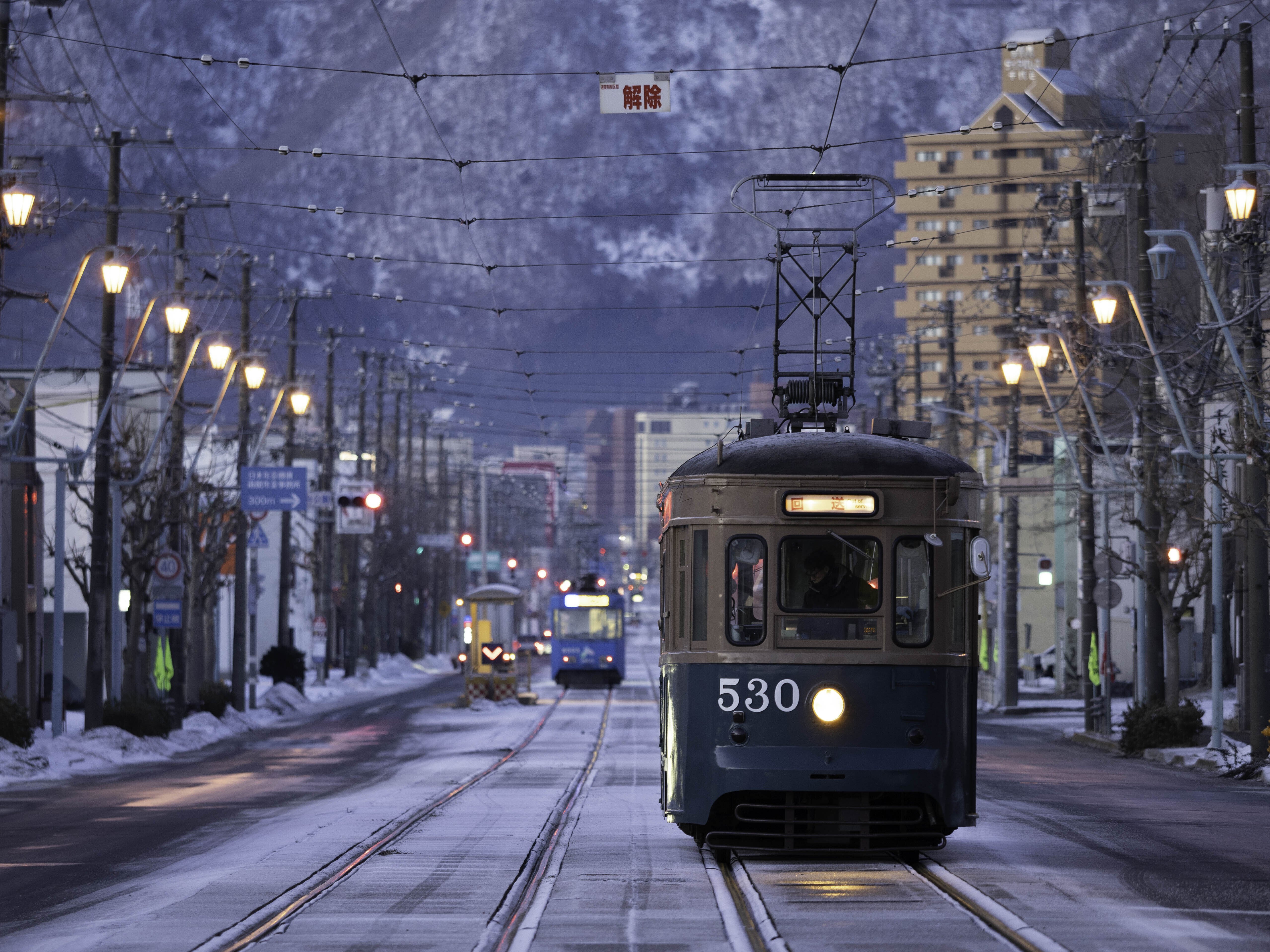 冬の函館、雪と旧型電車を求めて (2025/1) その2｜えんがわ