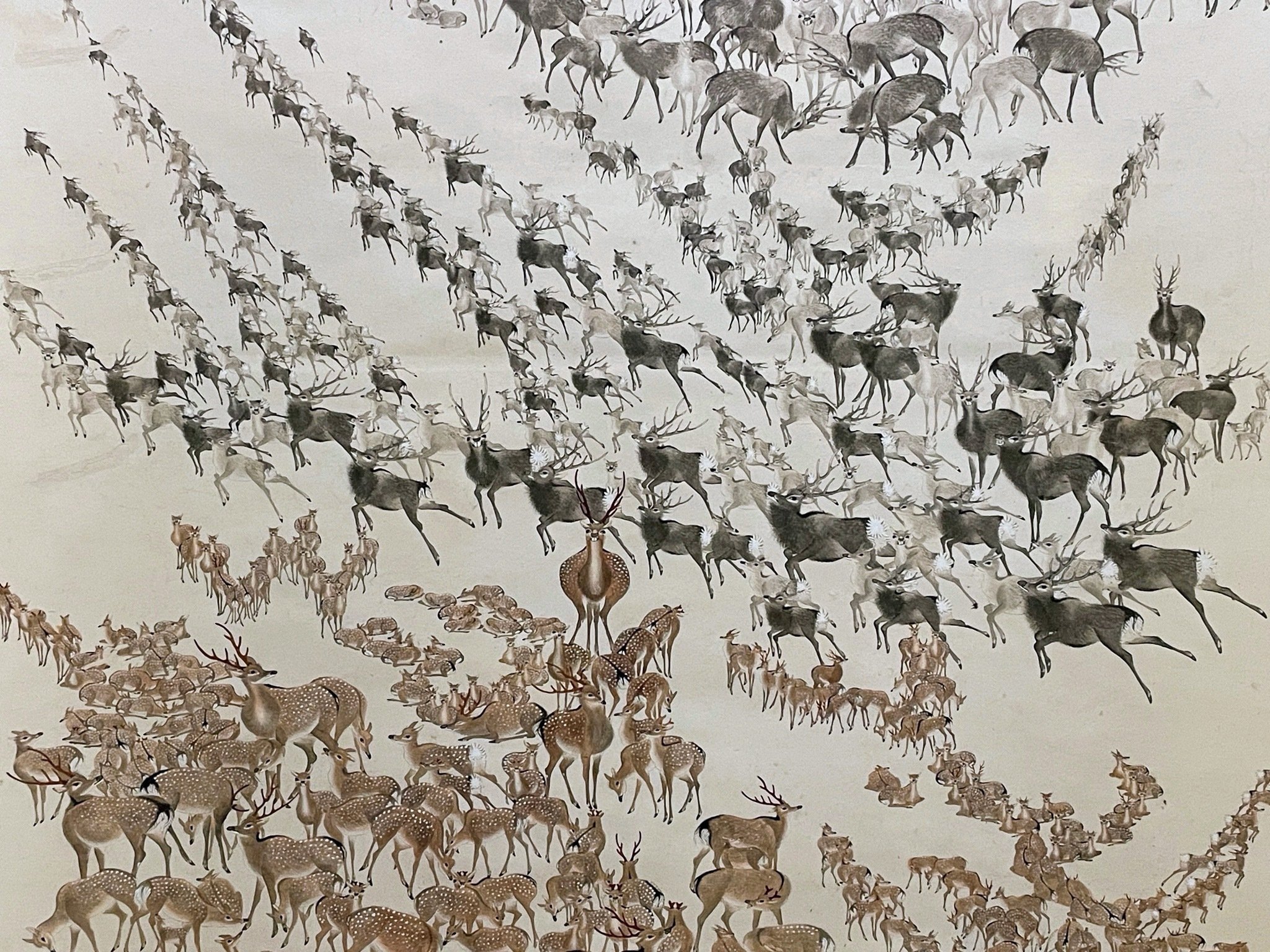 【真作】絵画　日本画　佳人立姿　優美なる大和の美　古典的美の余韻　Y130 大和の美 ／奈良県立美術館｜美術館とお寺と猫