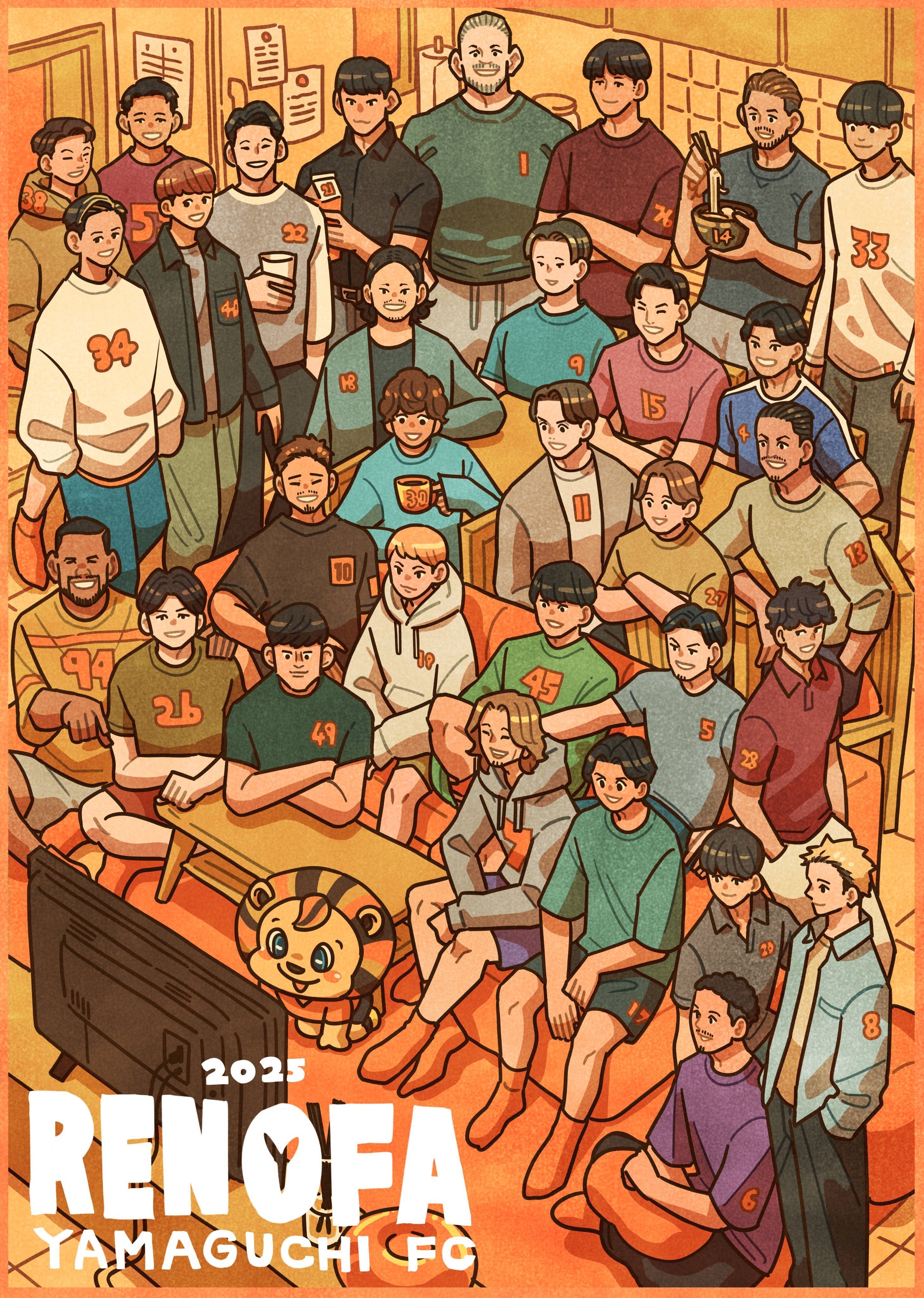 選手イラスト2作品に寄せて｜小山 文彦