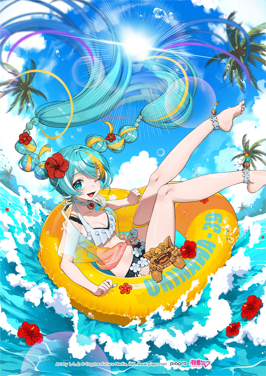 CHURA MIKU STREET」第2弾サブビジュアル追加！『SNOW MIKU 2025』への