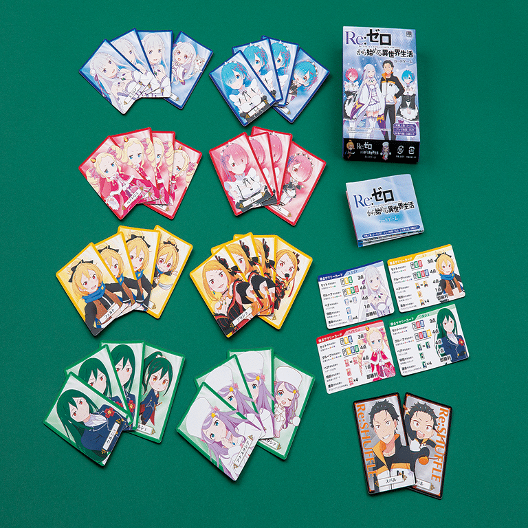 Re:ゼロから始める異世界生活 カードゲーム 商品紹介｜カドアナ