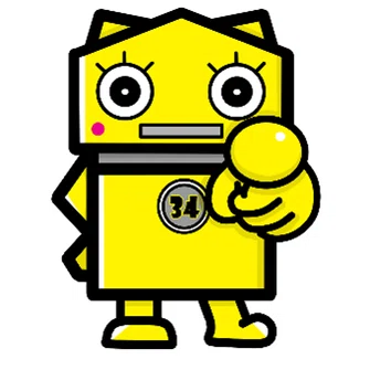 イエローの顔デザインのキャラクター 推したい会社】JR神戸線から見える黄色い顔が印象的な会社｜週刊さん
