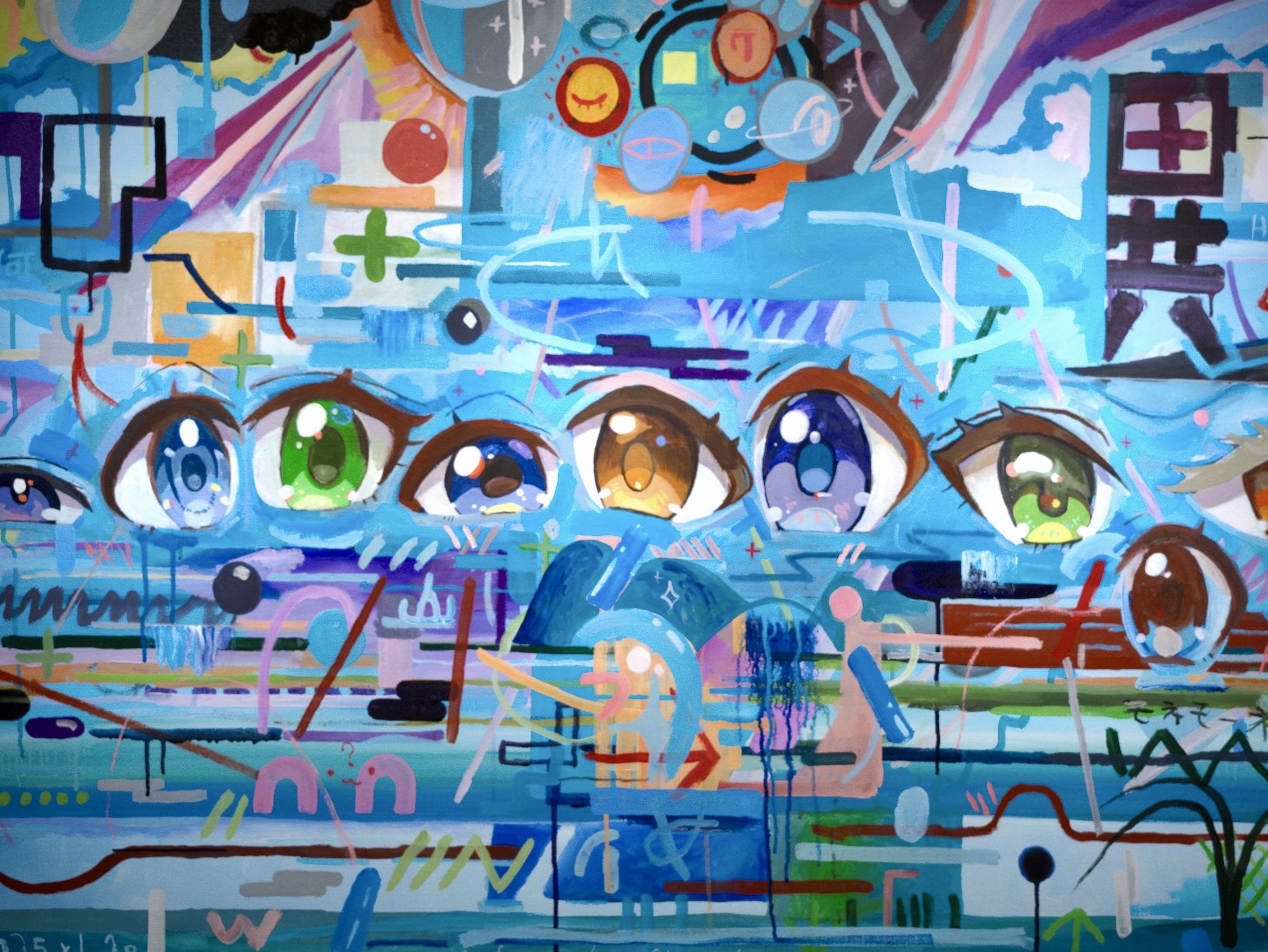 文化をアーカイブするキャラクターアート――藤城嘘個展「Eyes over the