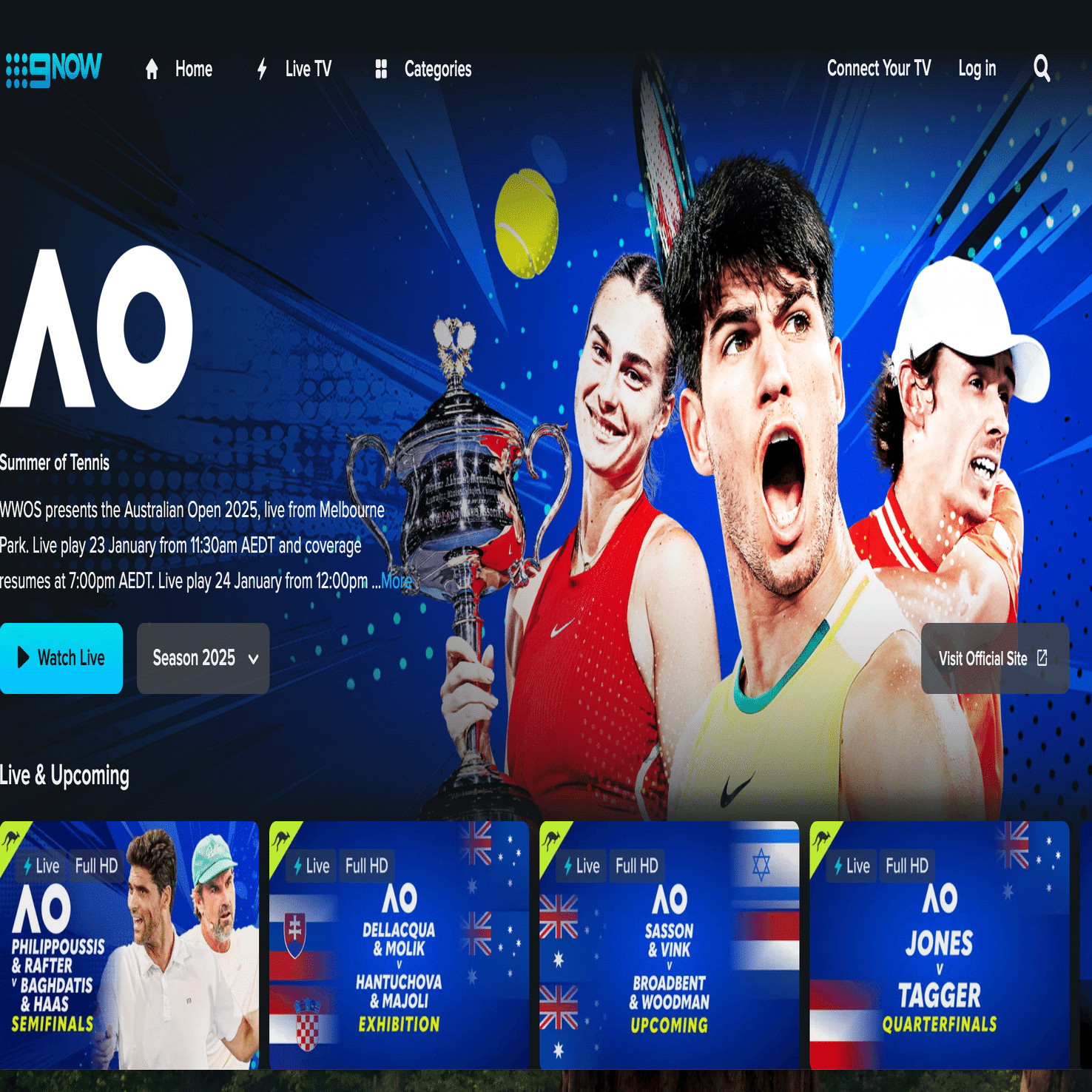 教育移住・留学】 2025 全豪オープンで錦織・大坂選手を応援！ - 1月の