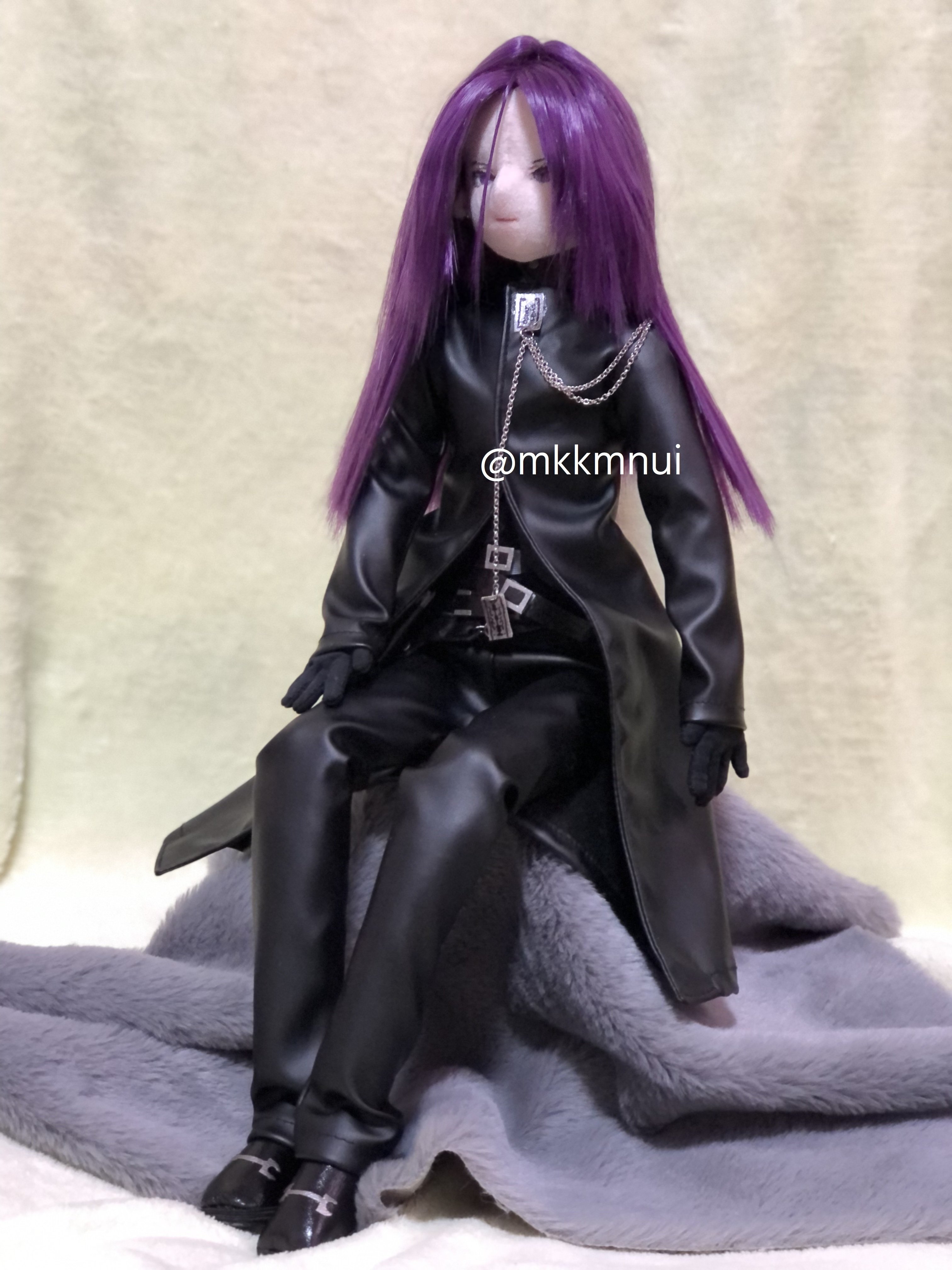 ドール風の自作ぬい｜杢✂