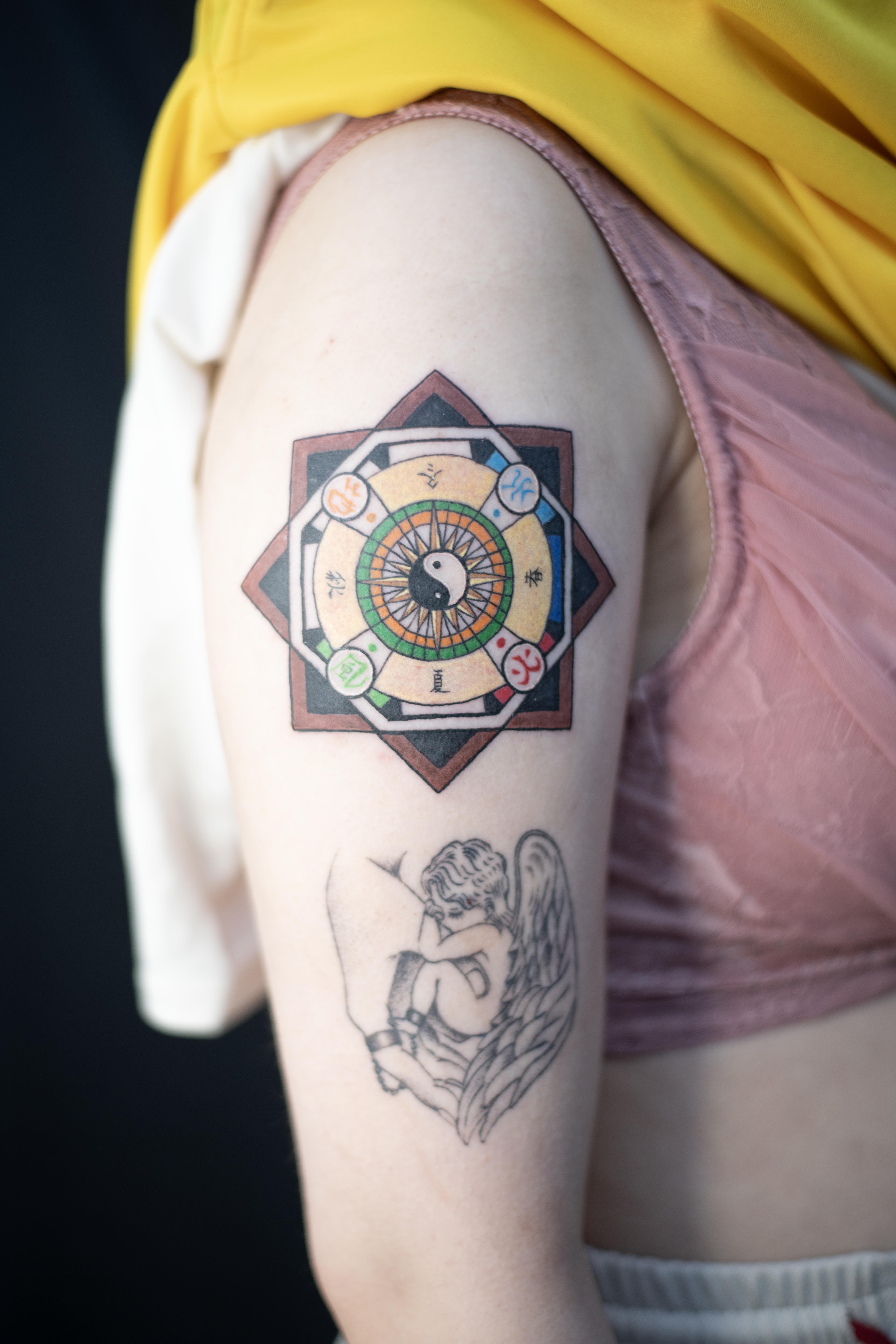 ARALE”可愛いカラータトゥー♡｜soni_tattoo_studio